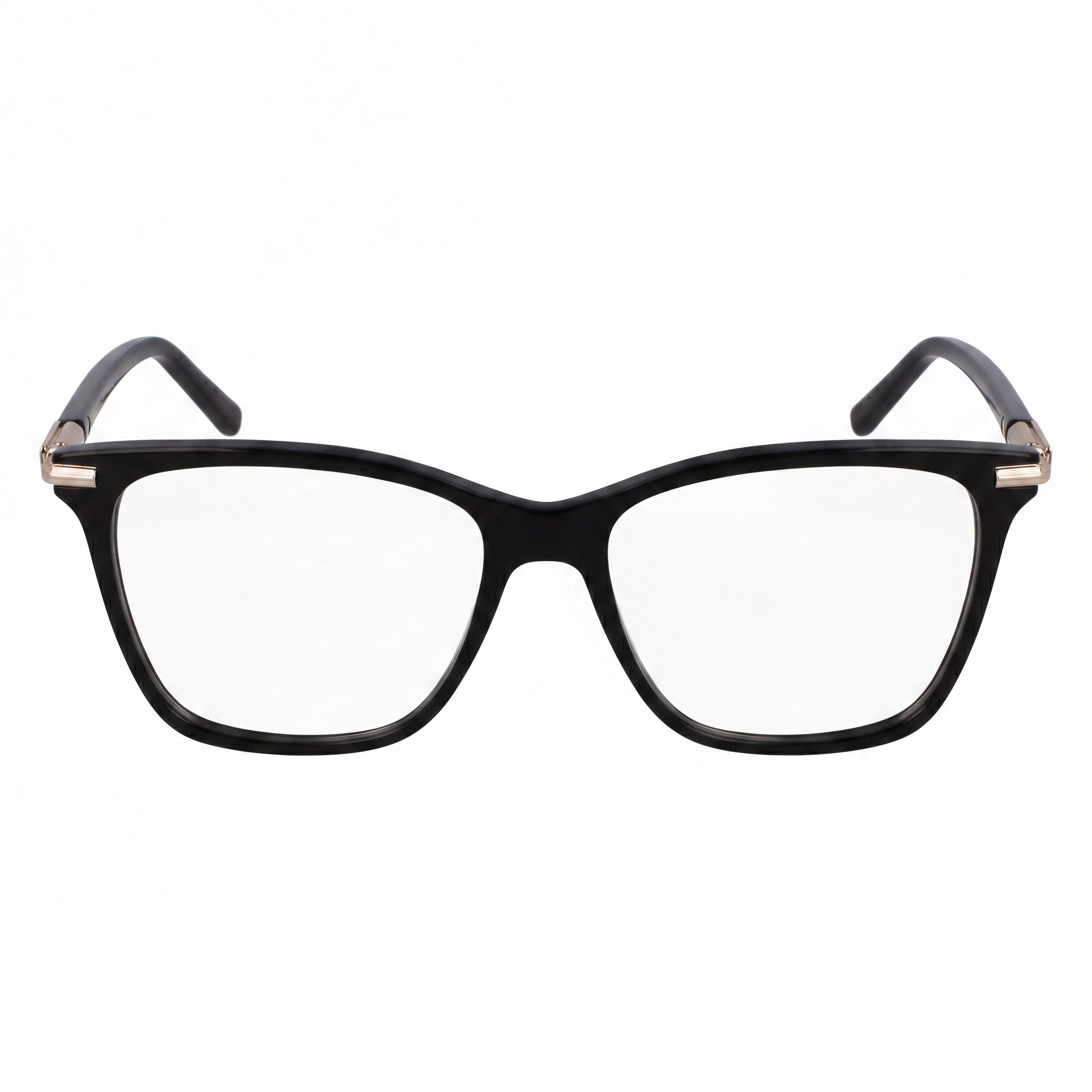 Ferragamo Sf3013 Women's Black White Acetate/Metal Frame Optical Eyeglasses, Size 53-15-140mm, Photo 2