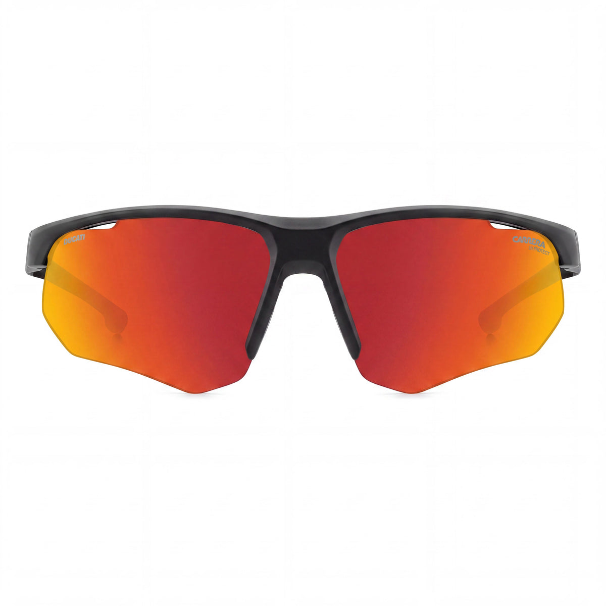 Gafas de sol rectangulares Carrera Ducati CARDUC 044/S de poliamida mate negra y roja multicapa 100% UV para mujer de 69mm, Photo 2