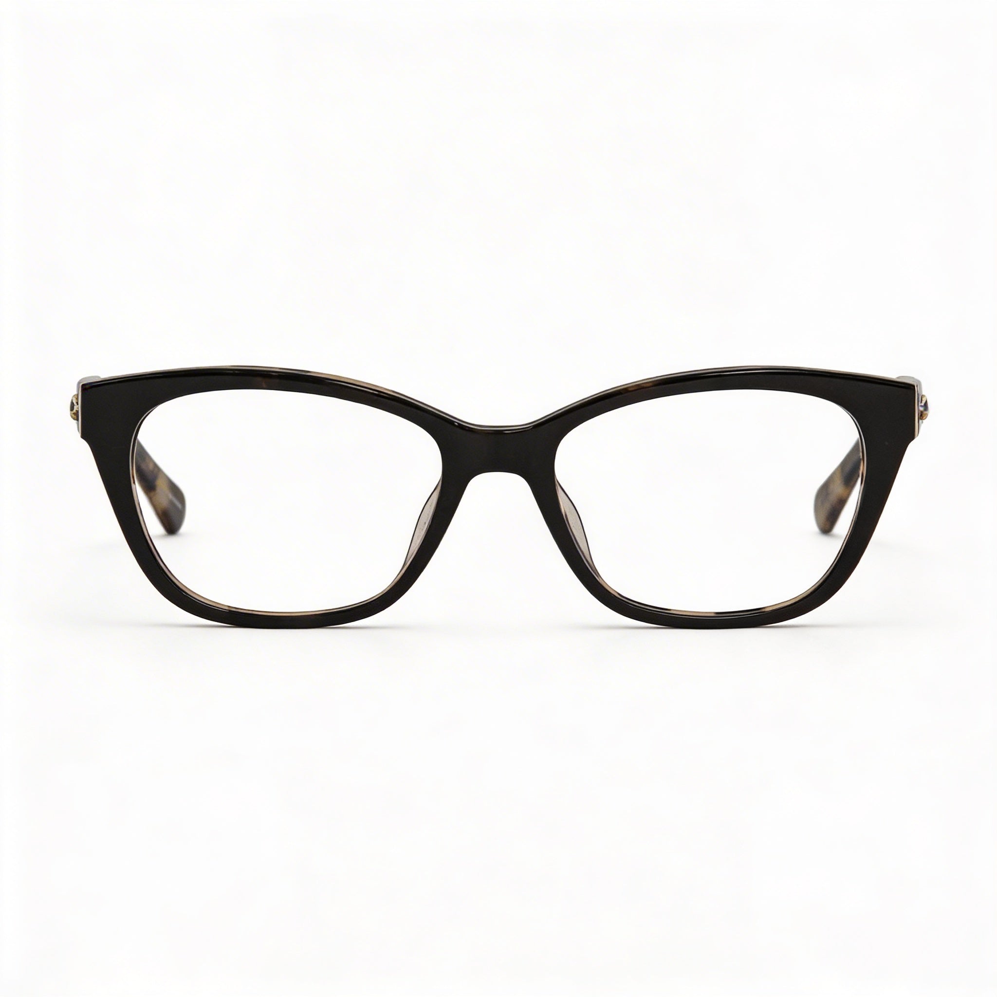 Kate Spade New York Carolan - Montura de plástico estilo ojo de gato para mujer, color negro, rosa, habana, con lentes negras, talla 50-17, Photo 3