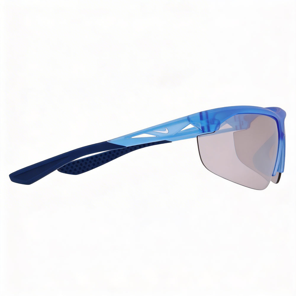 Nike Modern Men's Injected Sports Sunglasses Multicoloured Frame Matte Polar Chrome Mirror Lenses 75mm