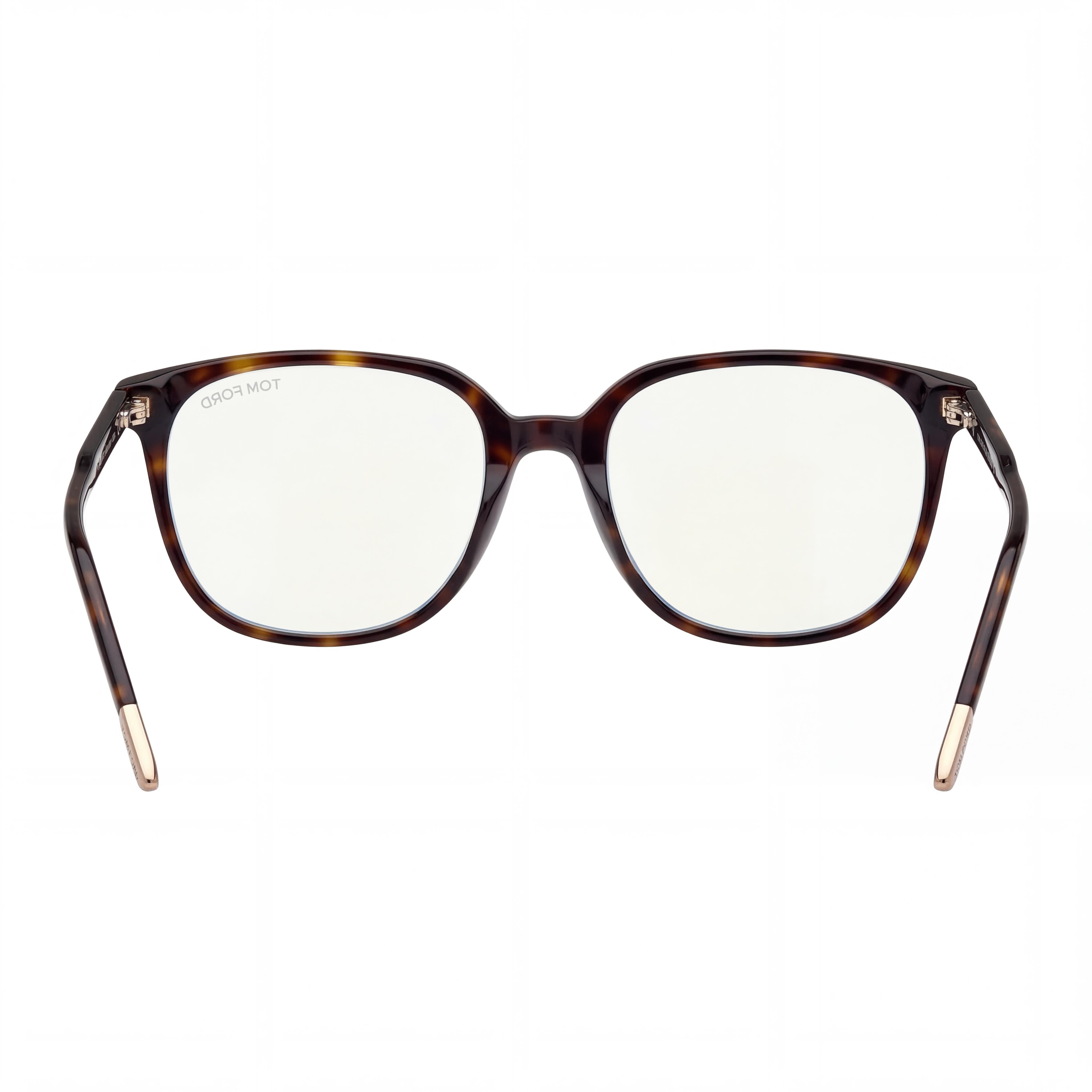 Tom Ford Ft5778-d-b Men's Dark Havana Acetate Frames Clear Lenses 53mm, Photo 2