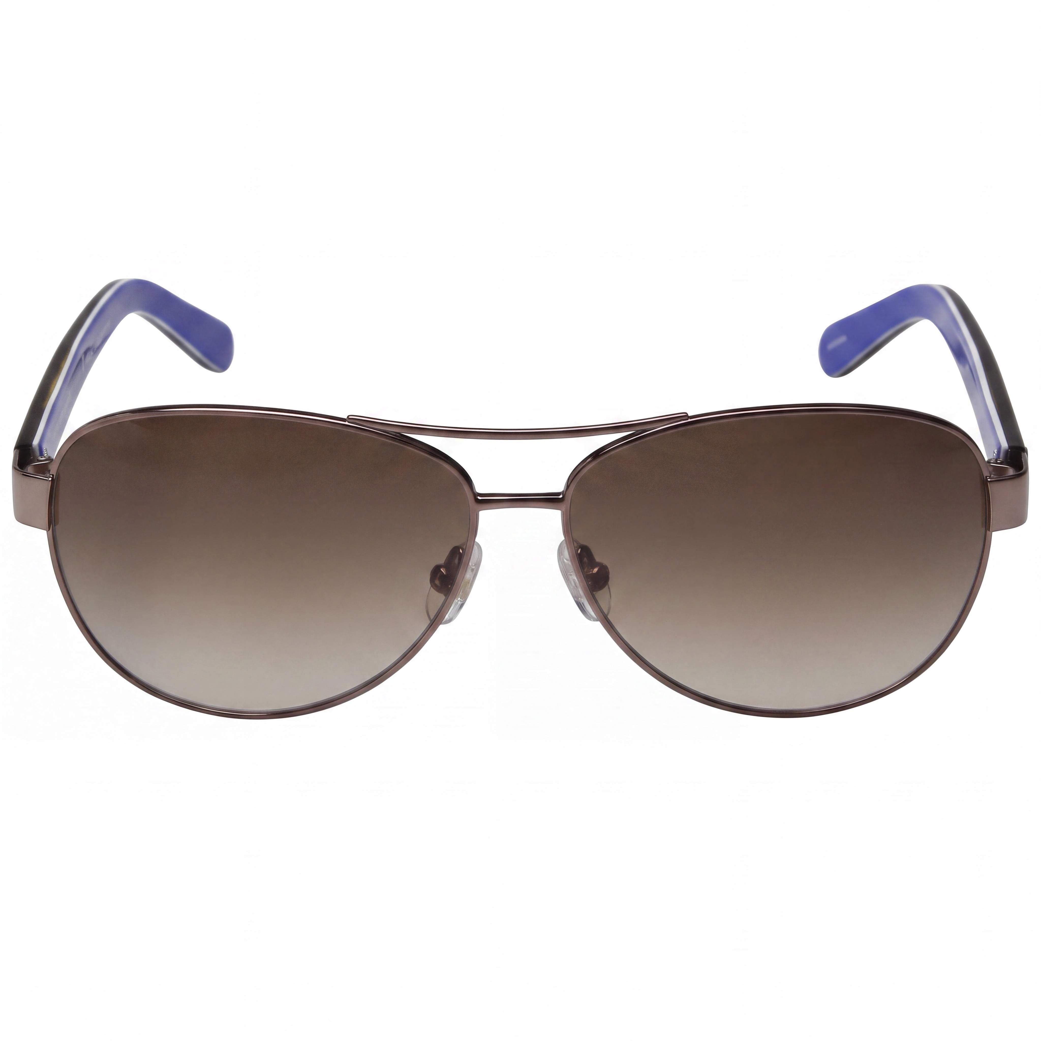 Kate Spade New York Dalia/S Gafas de sol UV Navigator de metal plateado con puntos y degradado gris para mujer 58 mm, Photo 2