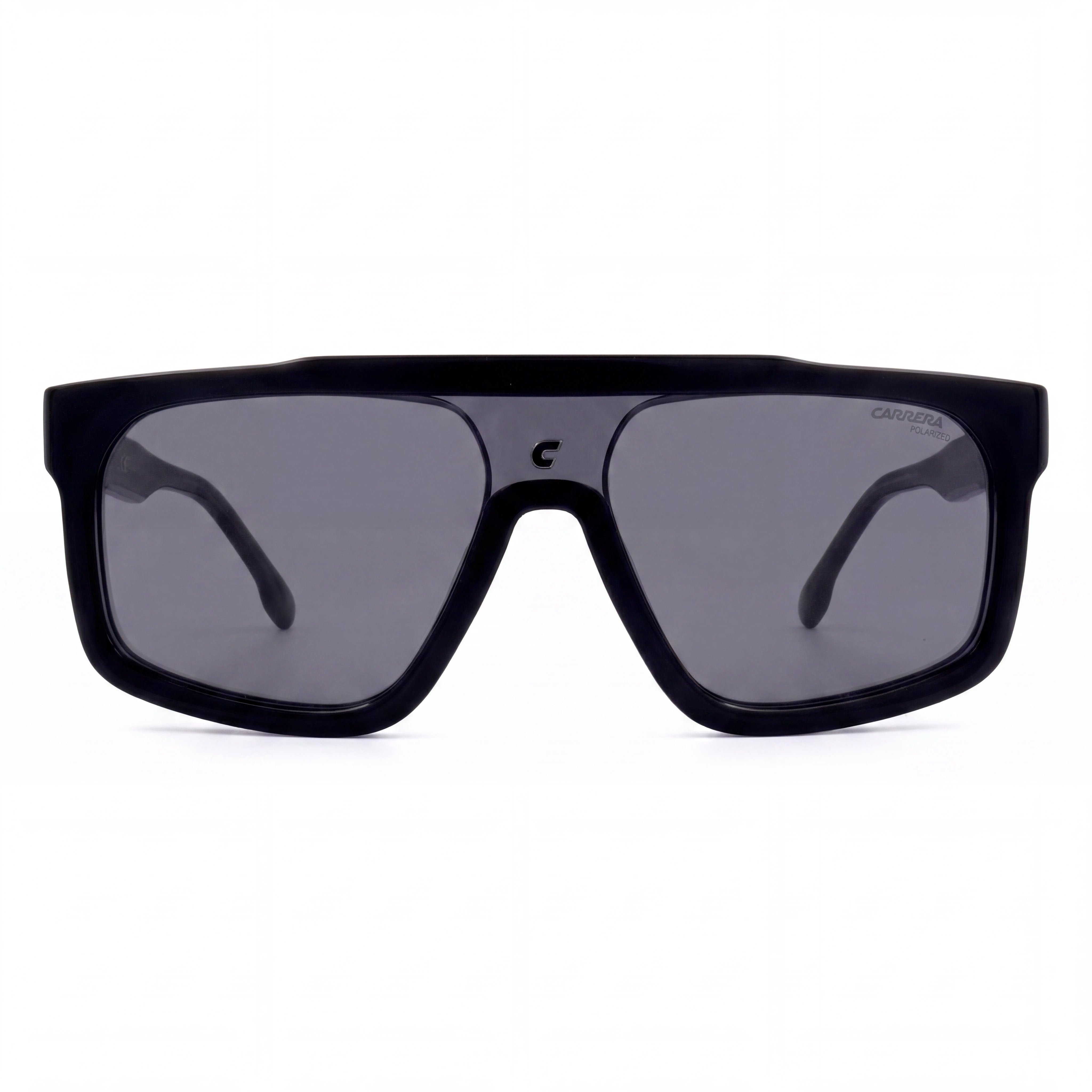 Carrera 1061/S Black Grey Rectangle Polarized Sunglasses Unisex, 59mm, Photo 2