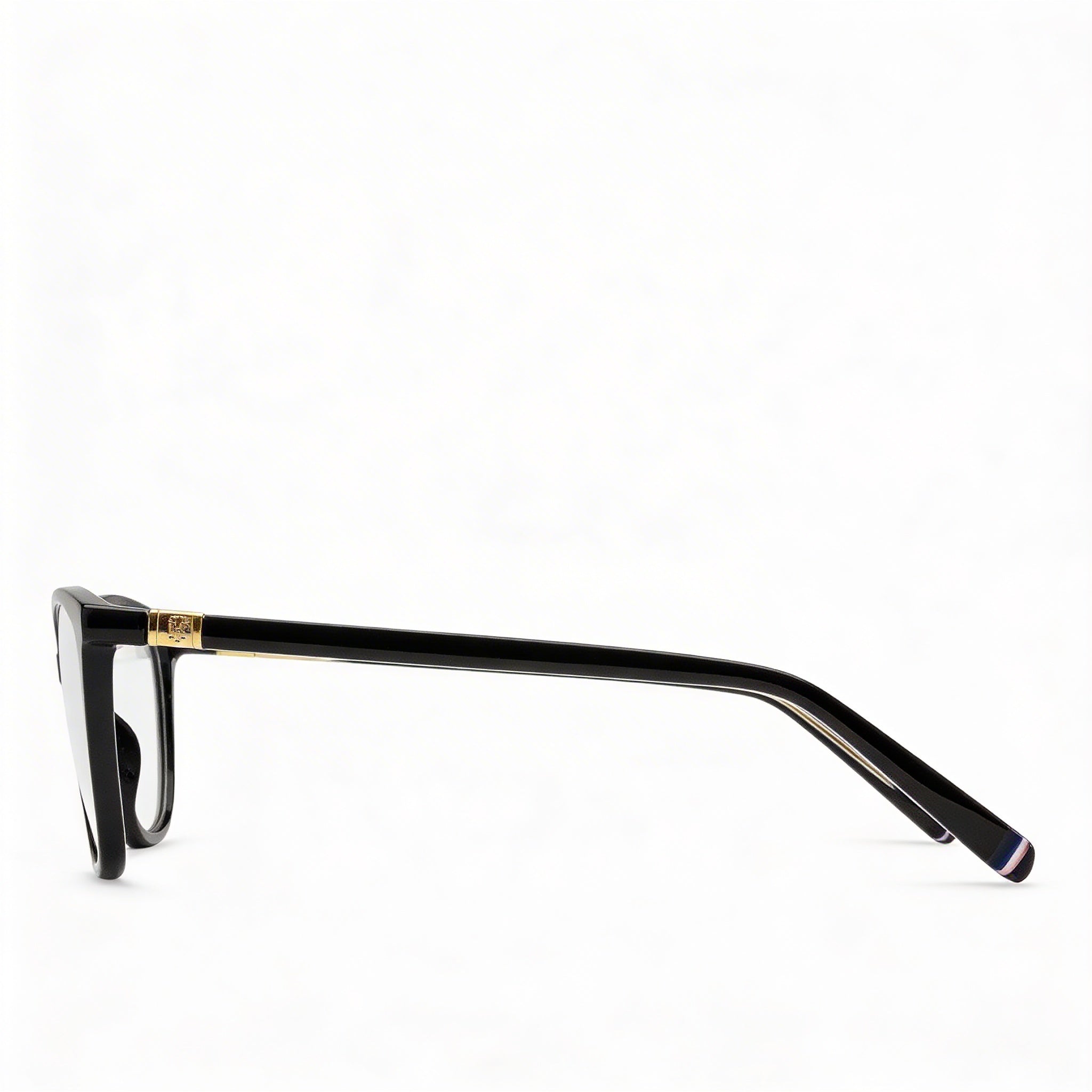 Gafas Tommy Hilfiger TH 1965 rectangulares/cuadradas de plástico negro de 54 mm para mujer, Photo 2