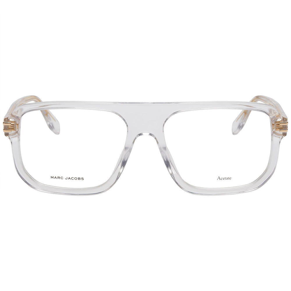 Marc Jacobs Modern Men's Crystal Acetate Frame Non-Polarized Polycarbonate Lenses Eyewear 56mm Lens Width
