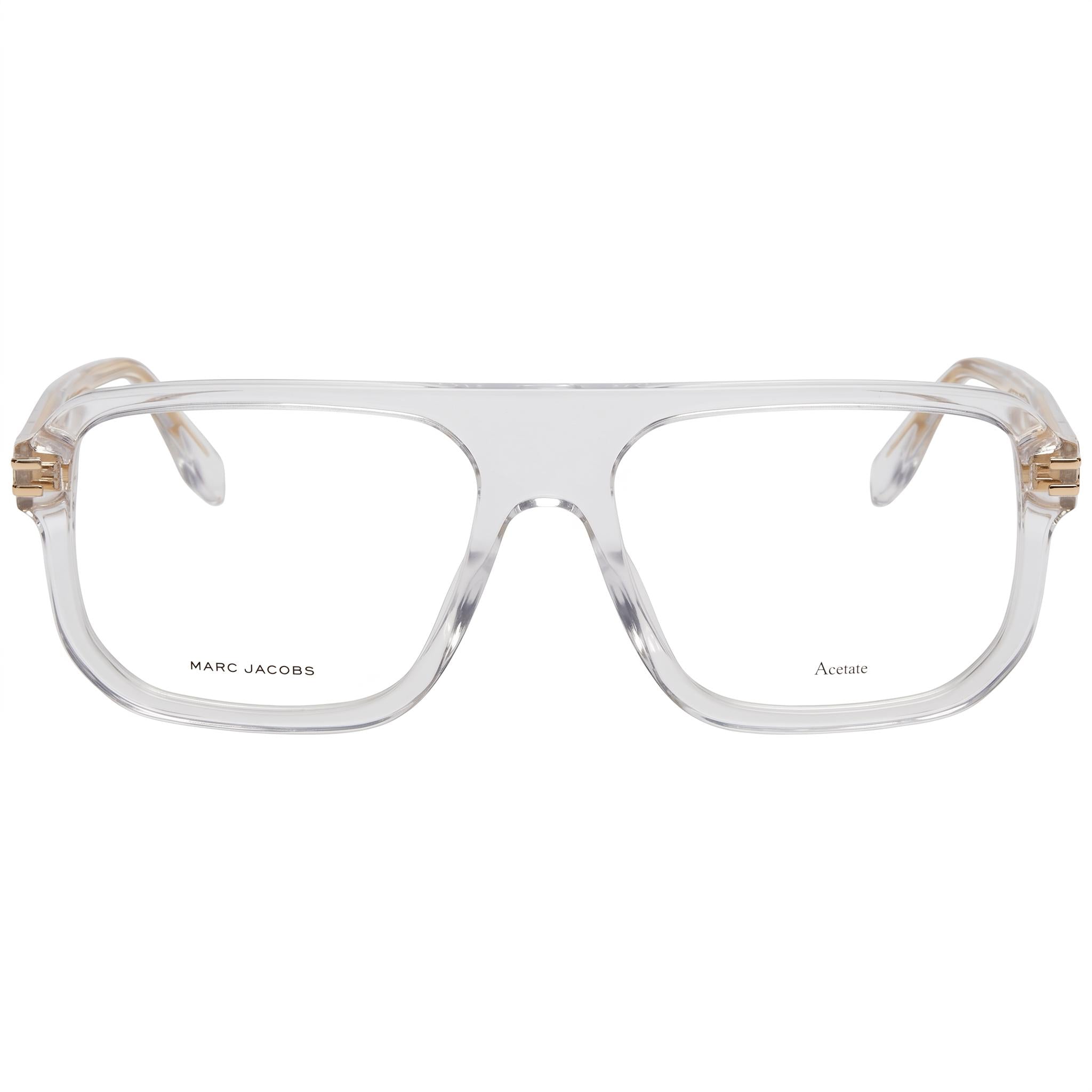 Marc Jacobs Modern Men's Crystal Acetate Frame Non-Polarized Polycarbonate Lenses Eyewear 56mm Lens Width, Photo 2
