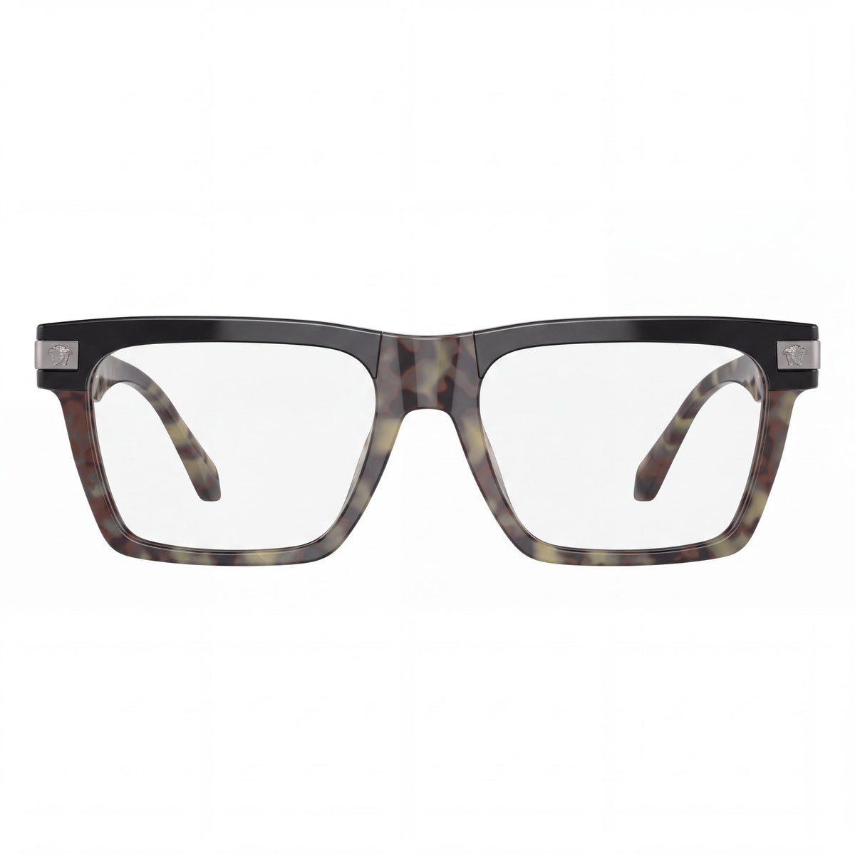 Versace VE 3354 F 5456 Classic Women's Havana Acetate Optical Prescription Ready Eyeglasses with Demo Lens 55-18-145, Photo 2