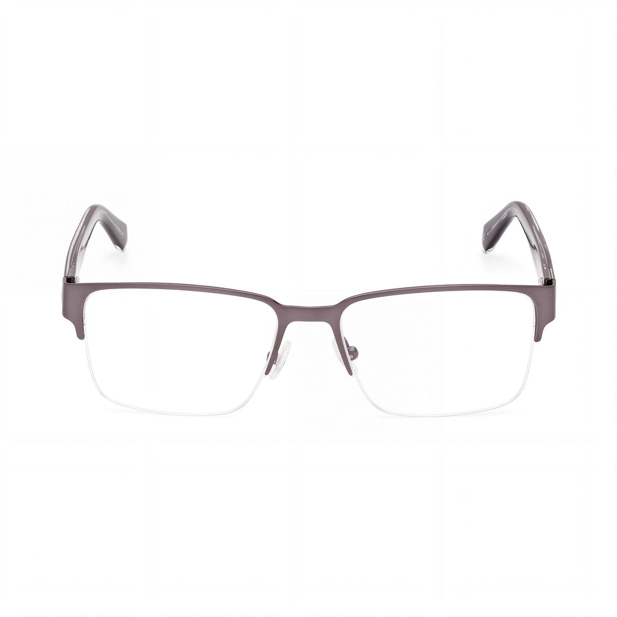 GUESS Gu50095 Men's Metal Non- Optical Frames Matte Gunmetal Black Crystal 55mm, Photo 2