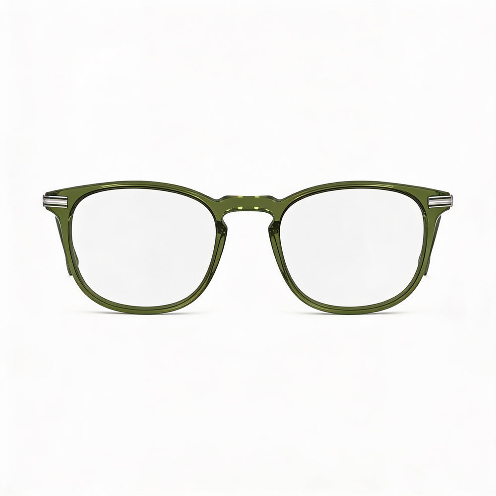 Lacoste Casual Men's Transparent Khaki Acetate Optical Eyeglasses with Polycarbonate Lenses 51-20-145