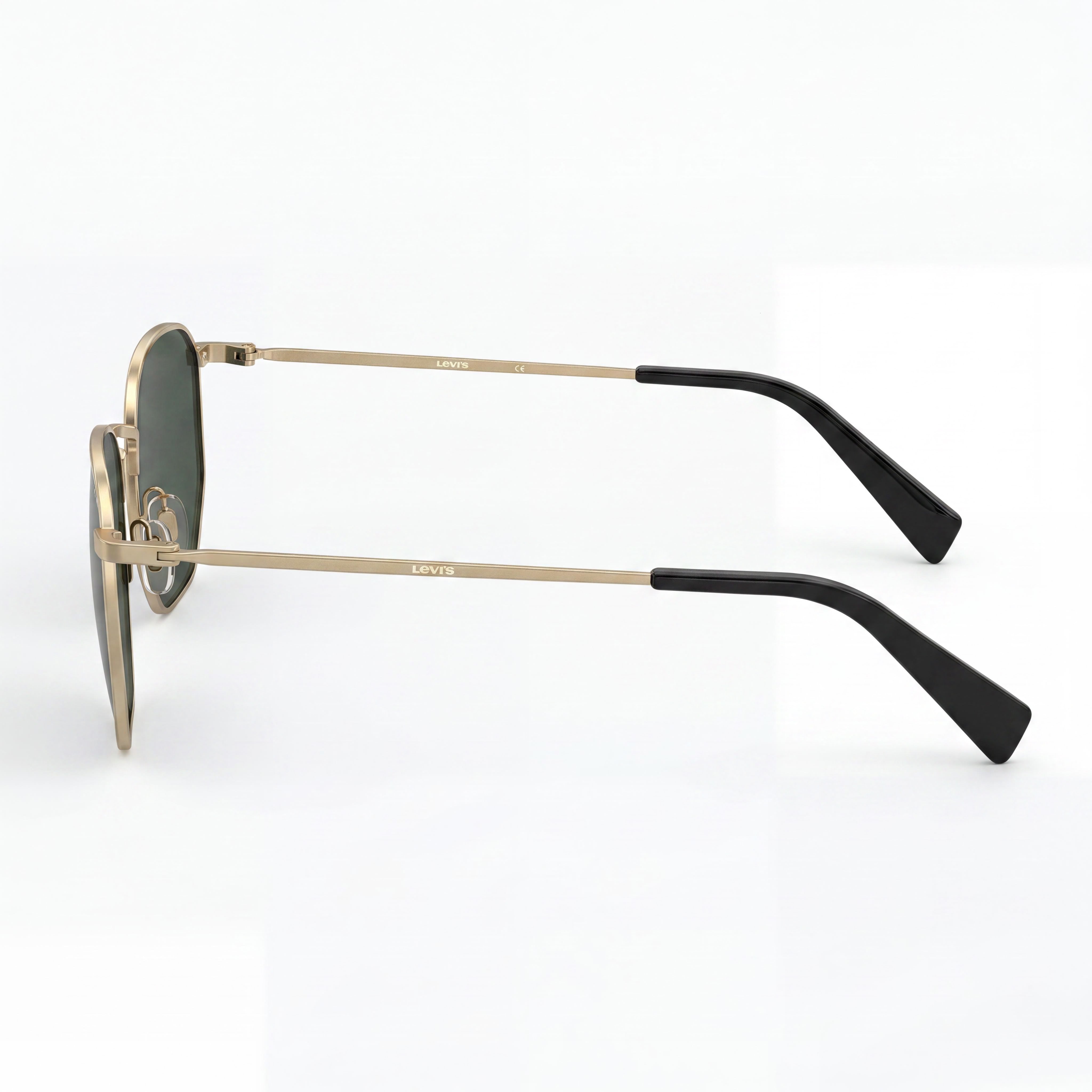 Levi's Modern Men's Style Eyewear with Metal Frame, UV Protected Polycarbonate Lenses, 51mm Lens Width - 20mm Bridge - 145mm Temple Length, Photo 3