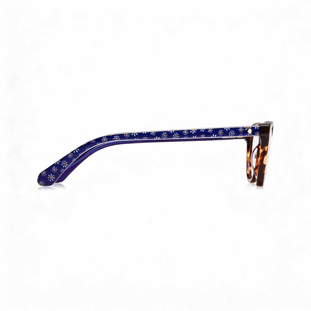 Gafas ópticas unisex de plástico Tamalyn de Kate Spade New York, sin habana, 48-14-130 mm