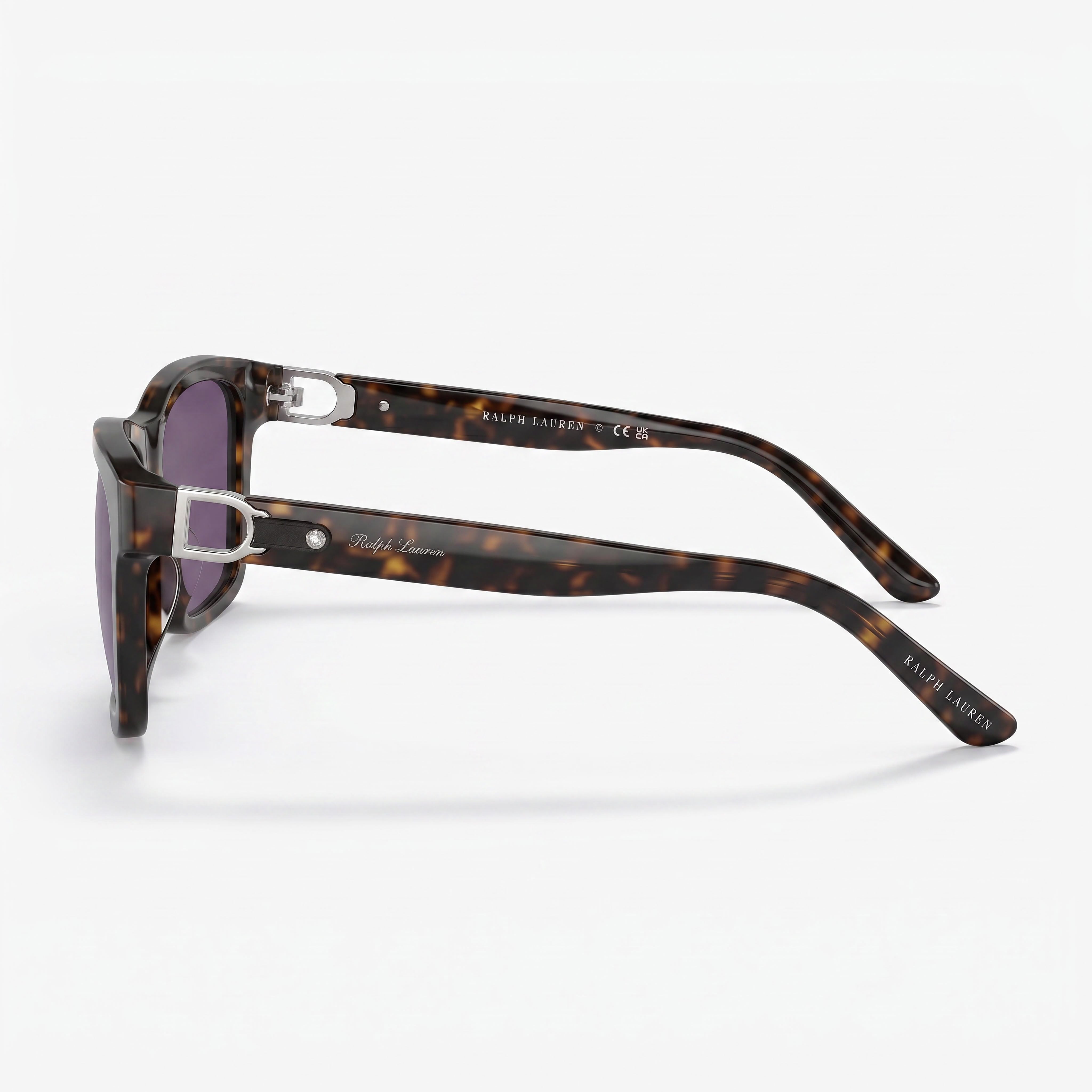 Gafas de sol Ralph Lauren para mujer, diseño contemporáneo, marco de plástico multicolor, protección UV no polarizada, Photo 3