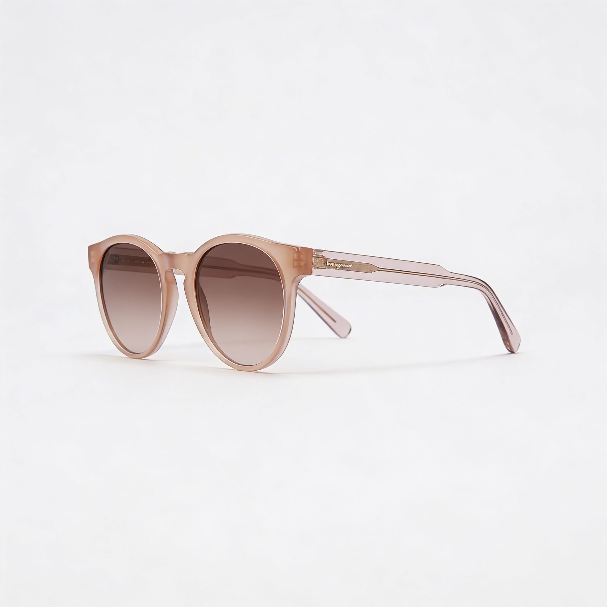 Gafas de sol no polarizadas para mujer Ferragamo SF1068S de plástico marrón con cristales de teacup y 100% protección UV de 52 mm, Photo 3