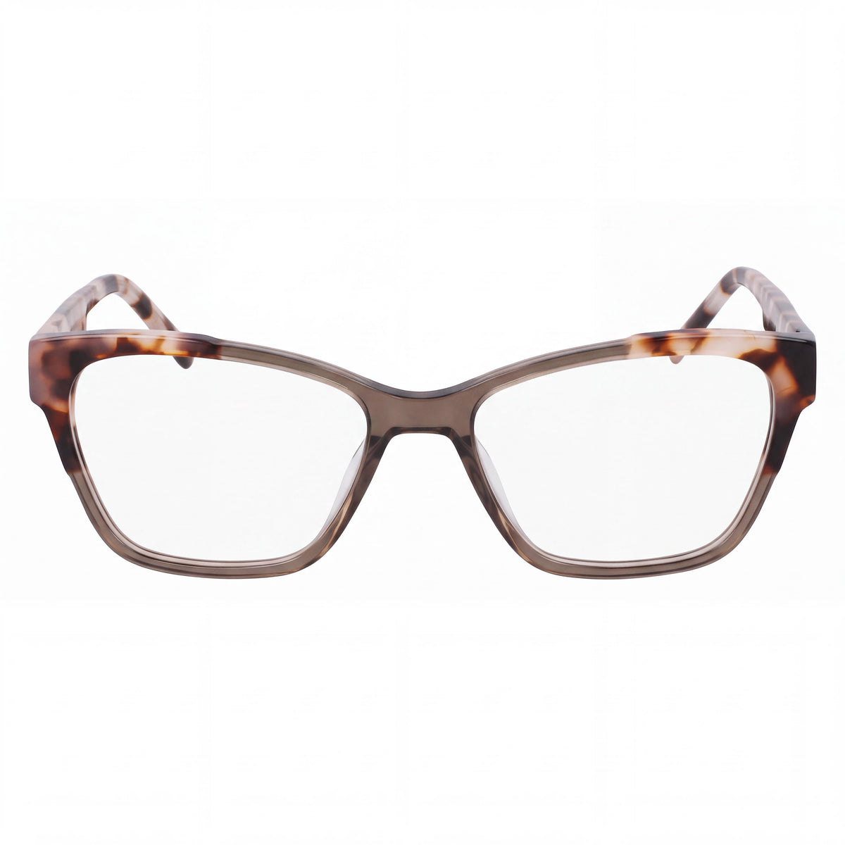 DKNY Dk5072 Women's Smoke Crystal Milk Tortoise Metal Clear Lens Eyewear 54-17-140mm, Photo 2