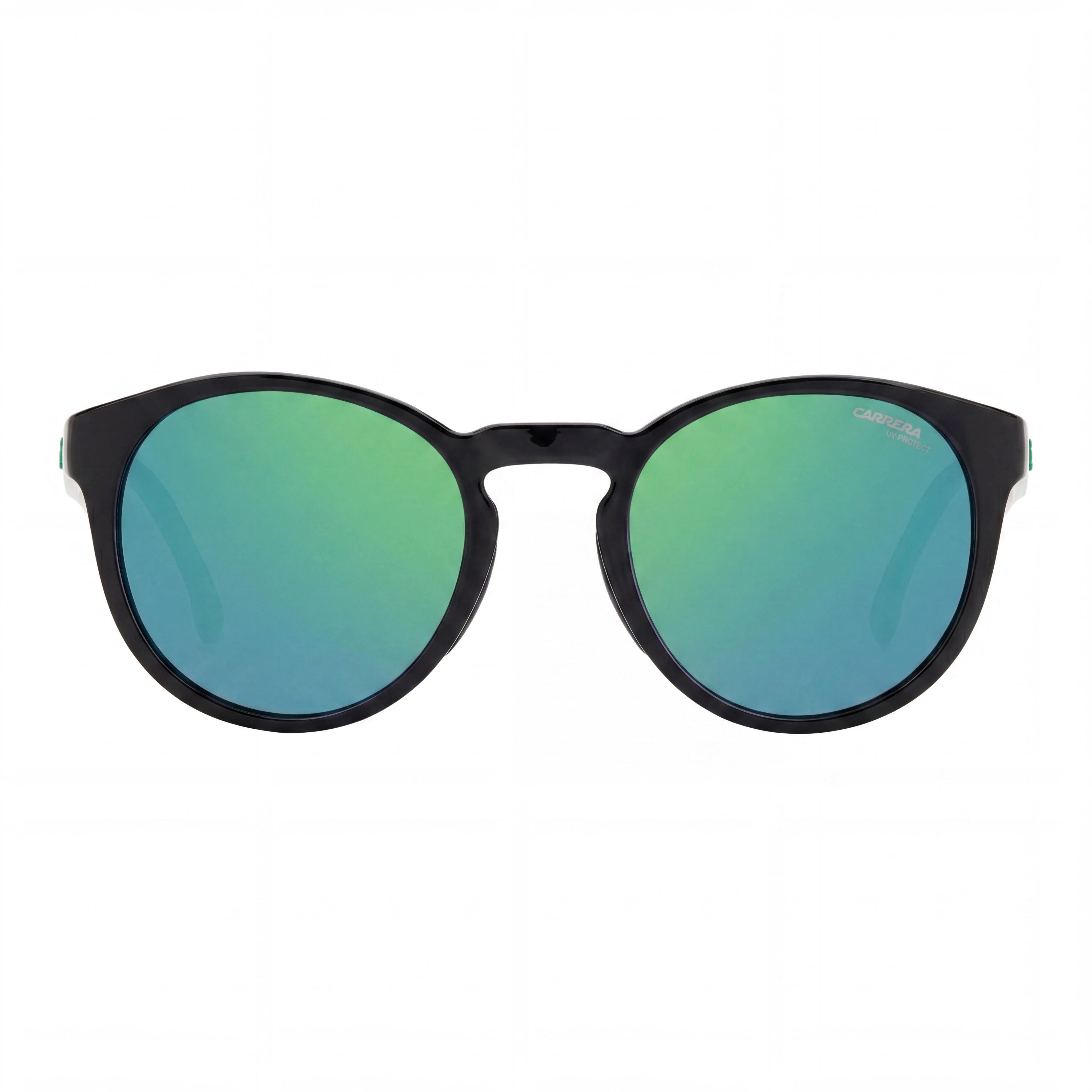 Carrera Carrera 8056/S Unisex Black Green Injection Propionate Frame Non-Polarized 100% UV Protection Sunglasses 51mm, Photo 2