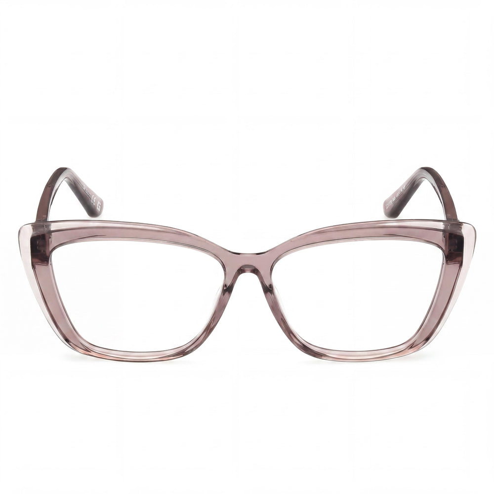 Gafas Guess GU2977 Cuadradas Beige Brillante para Mujer, 54mm