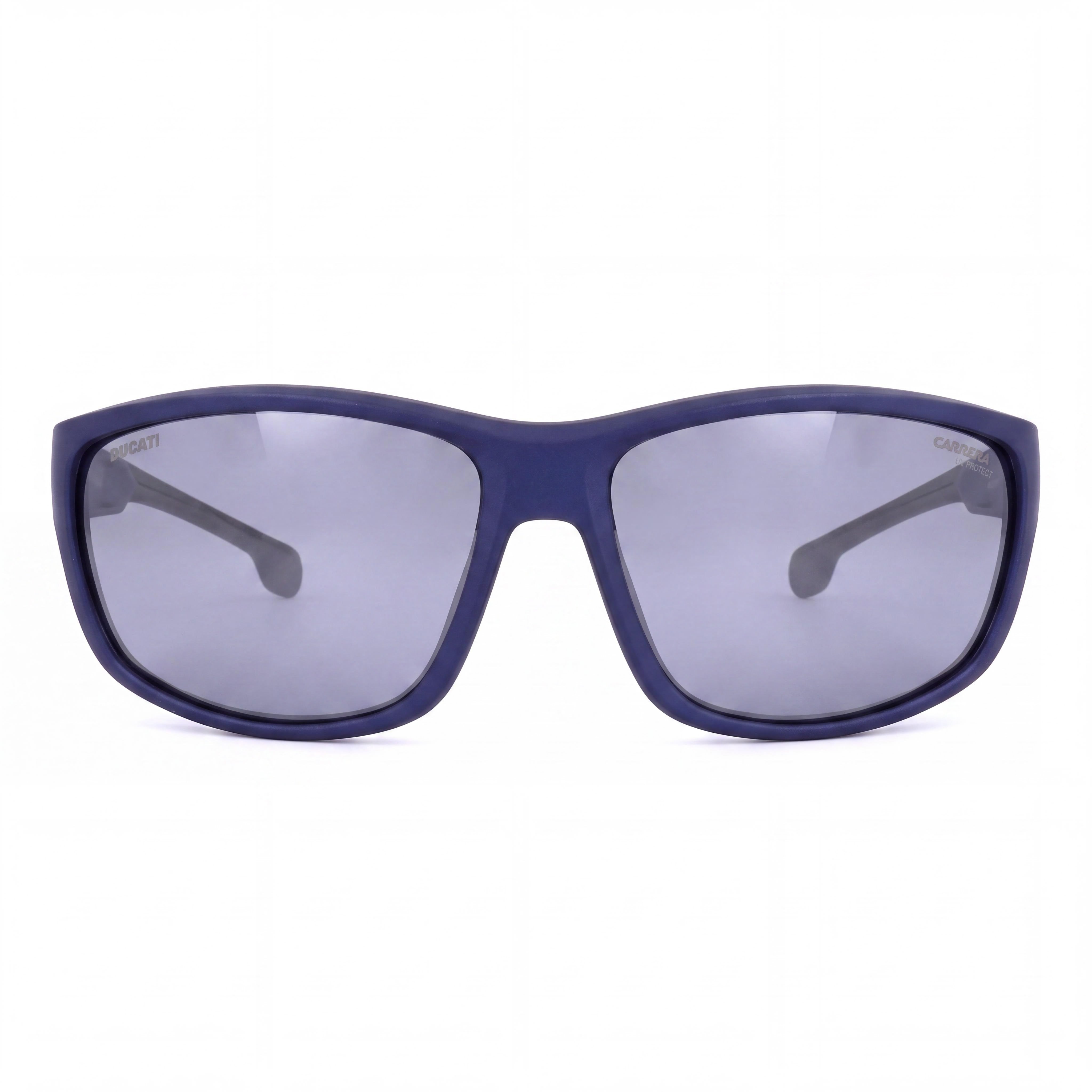 Carrera Casual Gafas de Sol Deportivas para Hombre, Montura Azul Metalizada de Poliamida Inyectada con Protección UV, Lentes de 68mm, Photo 2