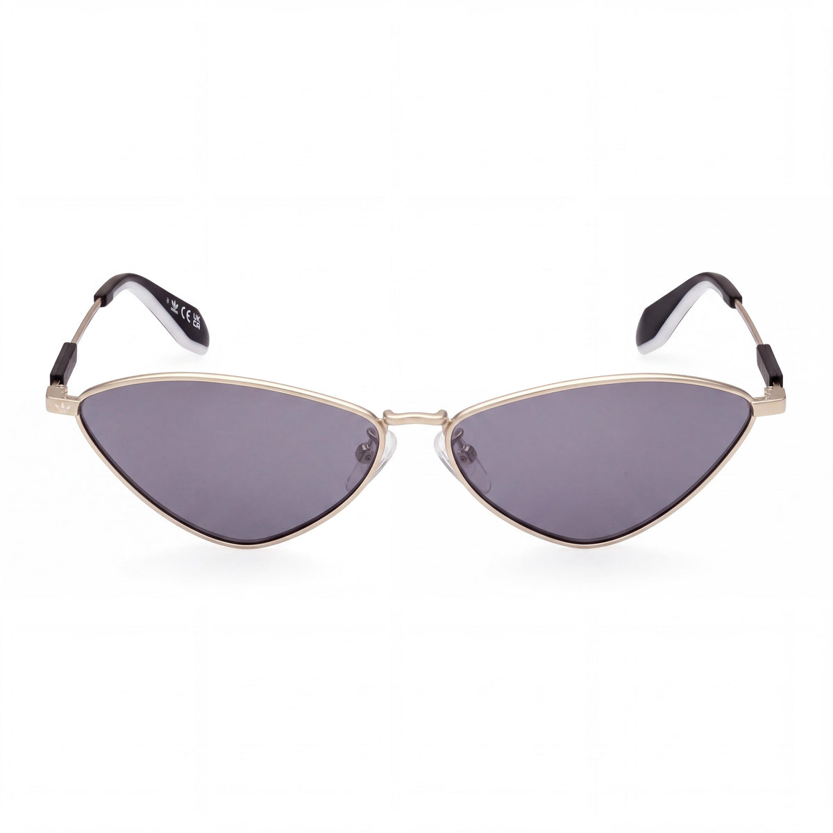 adidas Originals Casual Women's Metal Matte Rose Gold Frame Smoke UV Protected 61mm Sunglasses, Photo 2