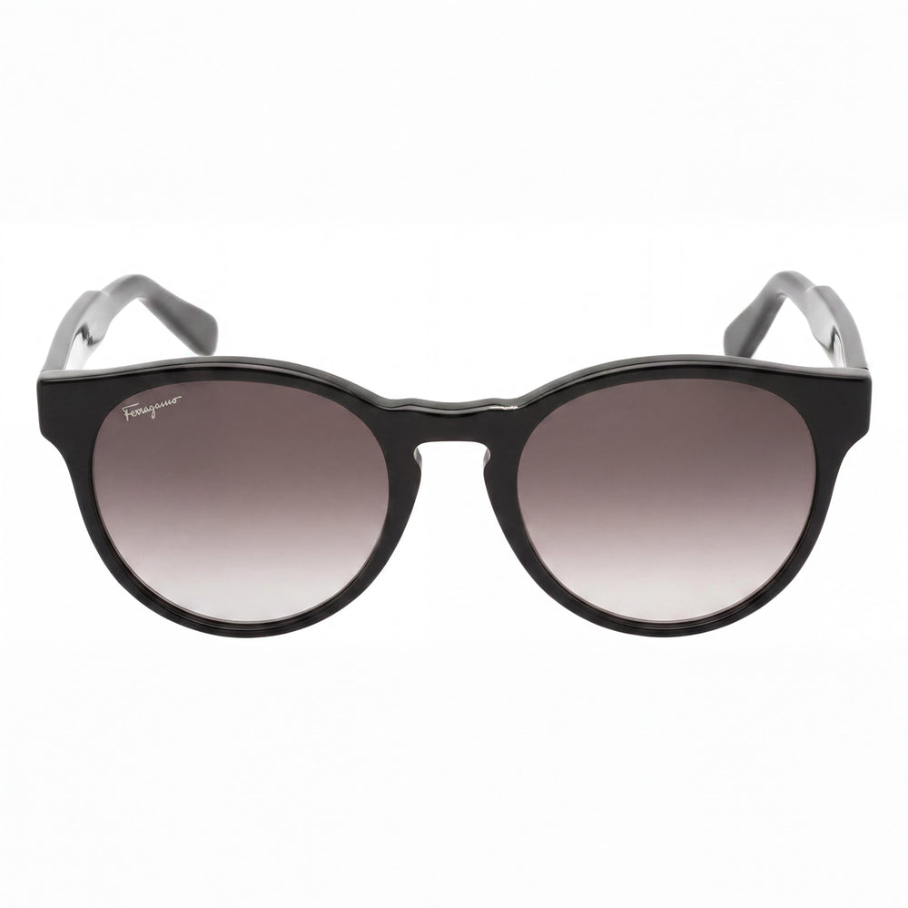 Salvatore Ferragamo SF1068S Teacup Women's Crystal Nude Acetate Blue Gradient Non-Polarized Sunglasses 52mm