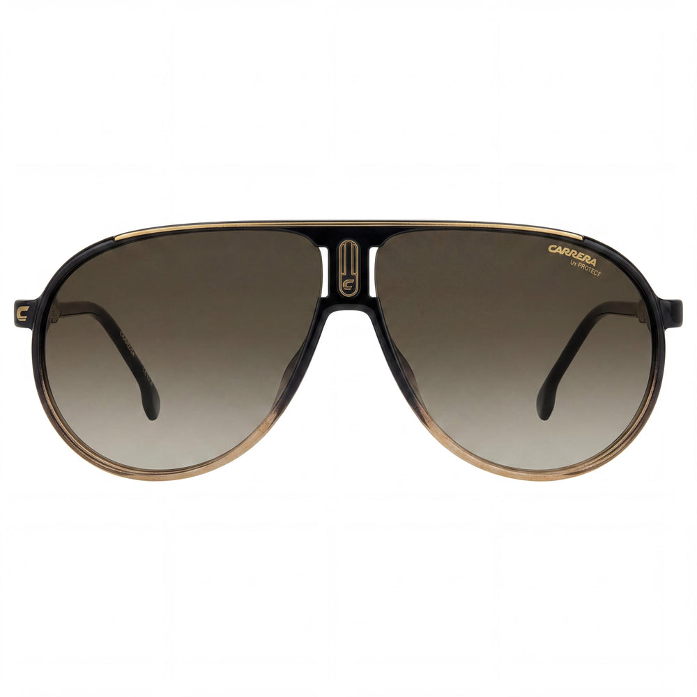 Carrera CHAMPION65/N "DCC/HA" Black Aviator Unisex Sunglasses