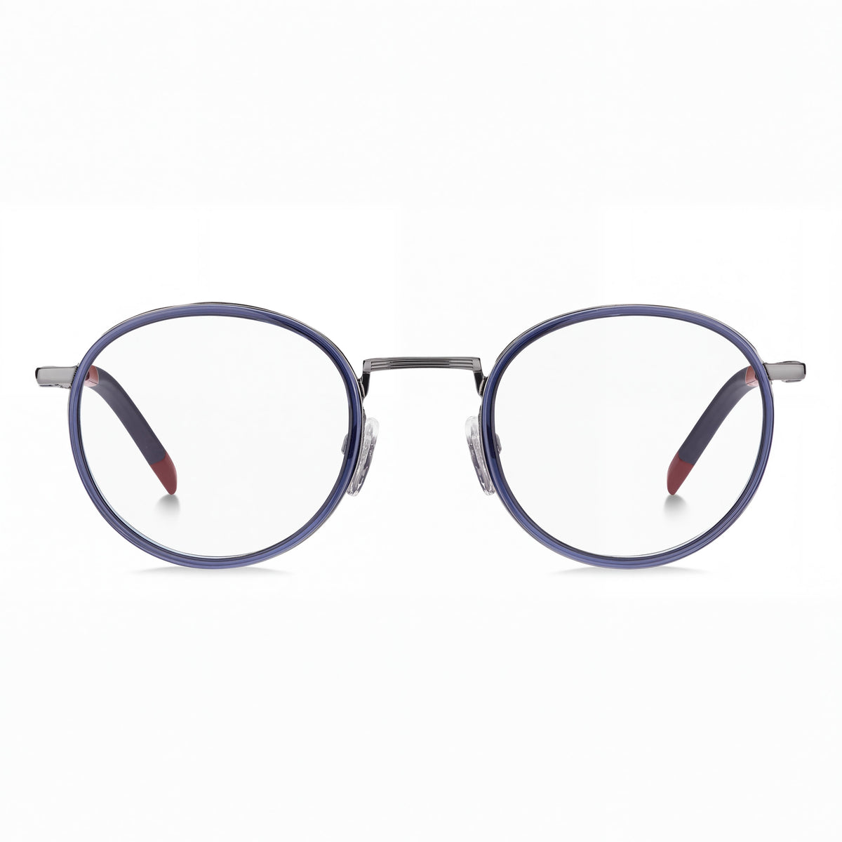 Tommy Hilfiger Men's 1815 Classic Blue Metal Glasses with 49mm Lens Width, 24mm Bridge, and 150mm Temples, Photo 2