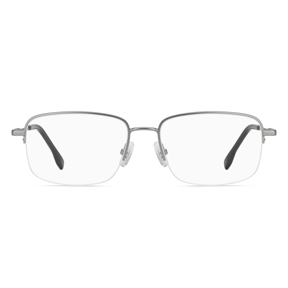 Hugo Boss Men's 1289/F Matte Ruthenium Stainless Steel Non-Polarized UV Protected 56mm Sunglasses