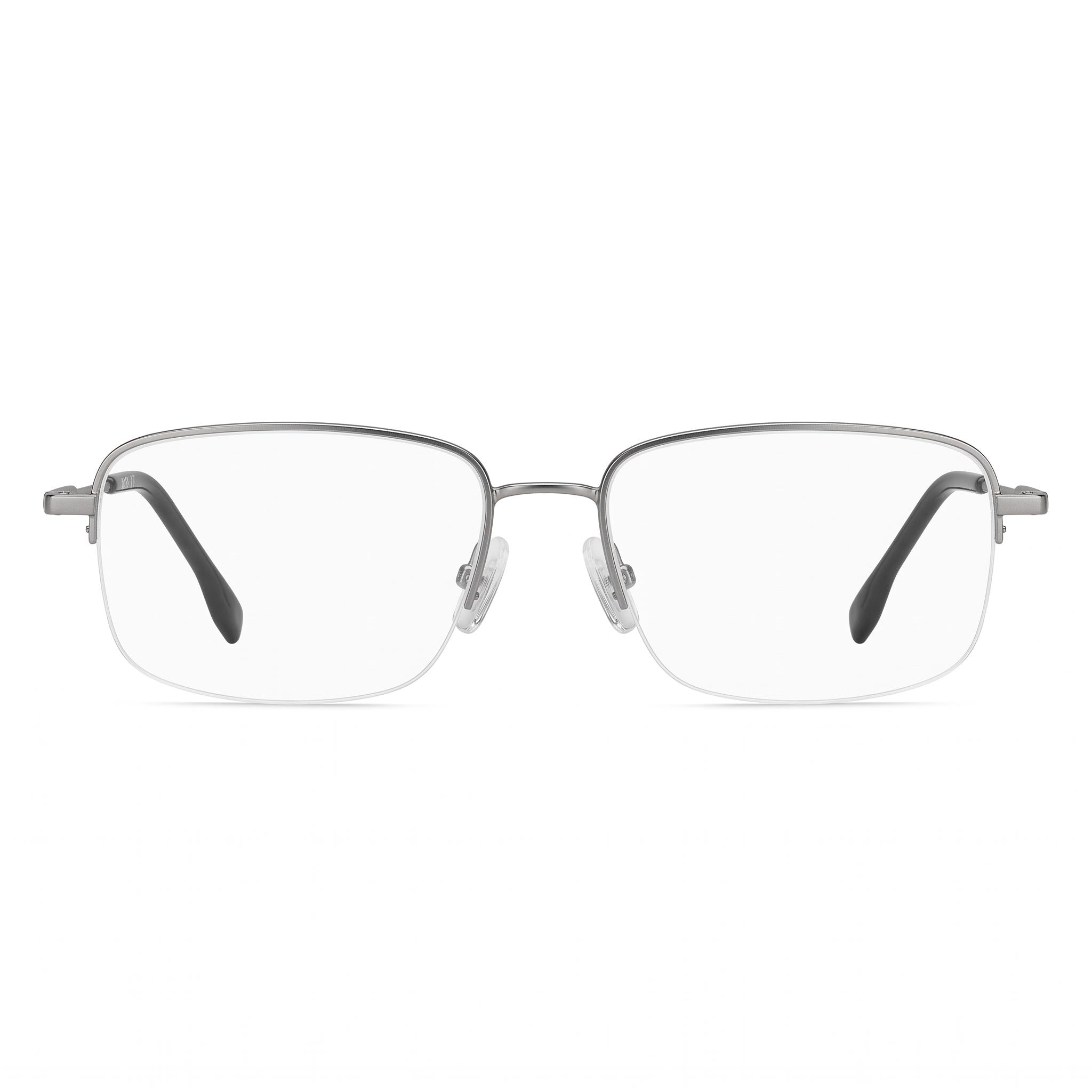 Hugo Boss Men's 1289/F Matte Ruthenium Stainless Steel Non-Polarized UV Protected 56mm Sunglasses, Photo 2