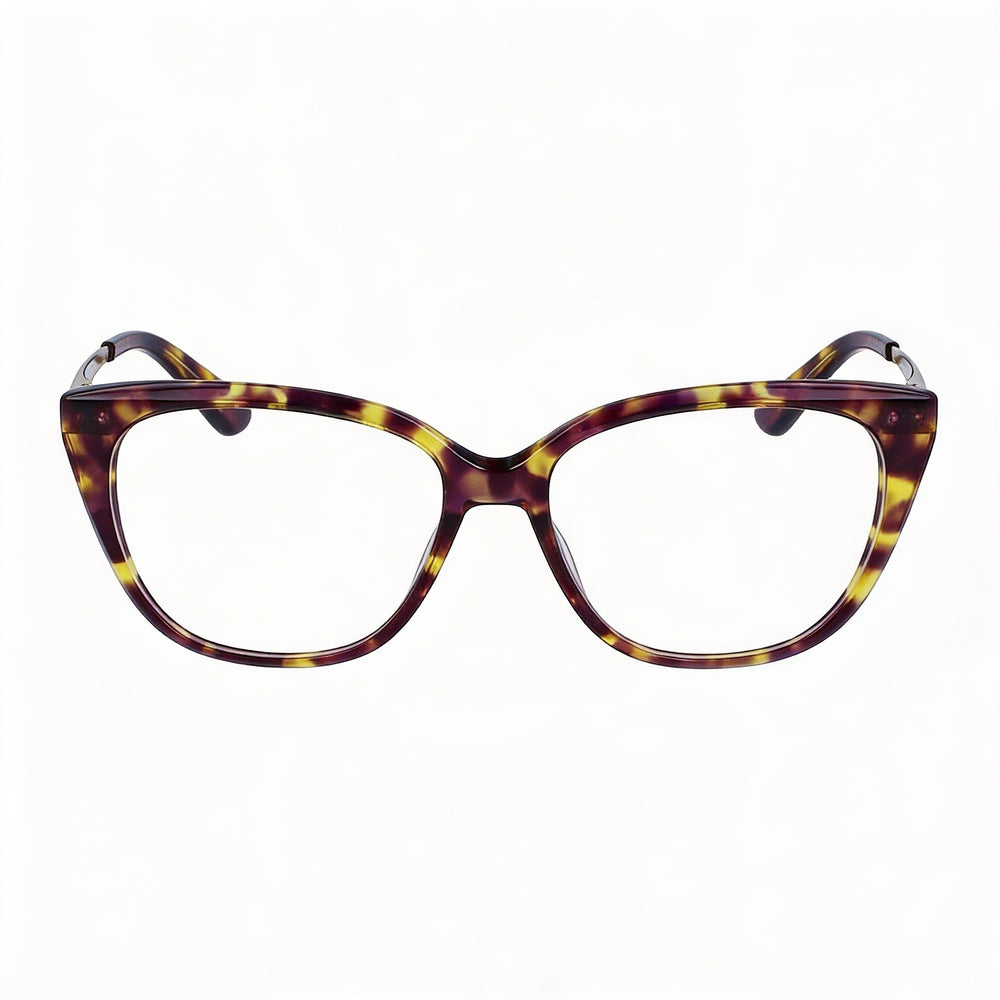 Calvin Klein Ck23520 Women's Violet Havana Acetate Polarized Sunglasses 54mm