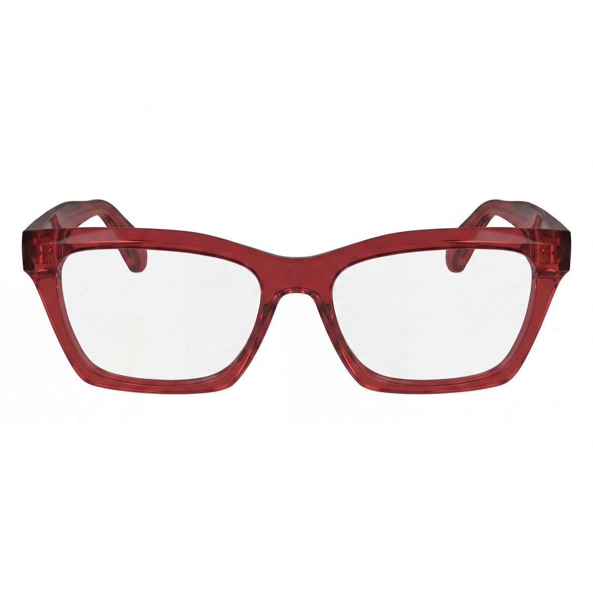 Gafas Ferragamo Sf2986 para hombre de acetato rojo transparente 53, Photo 2