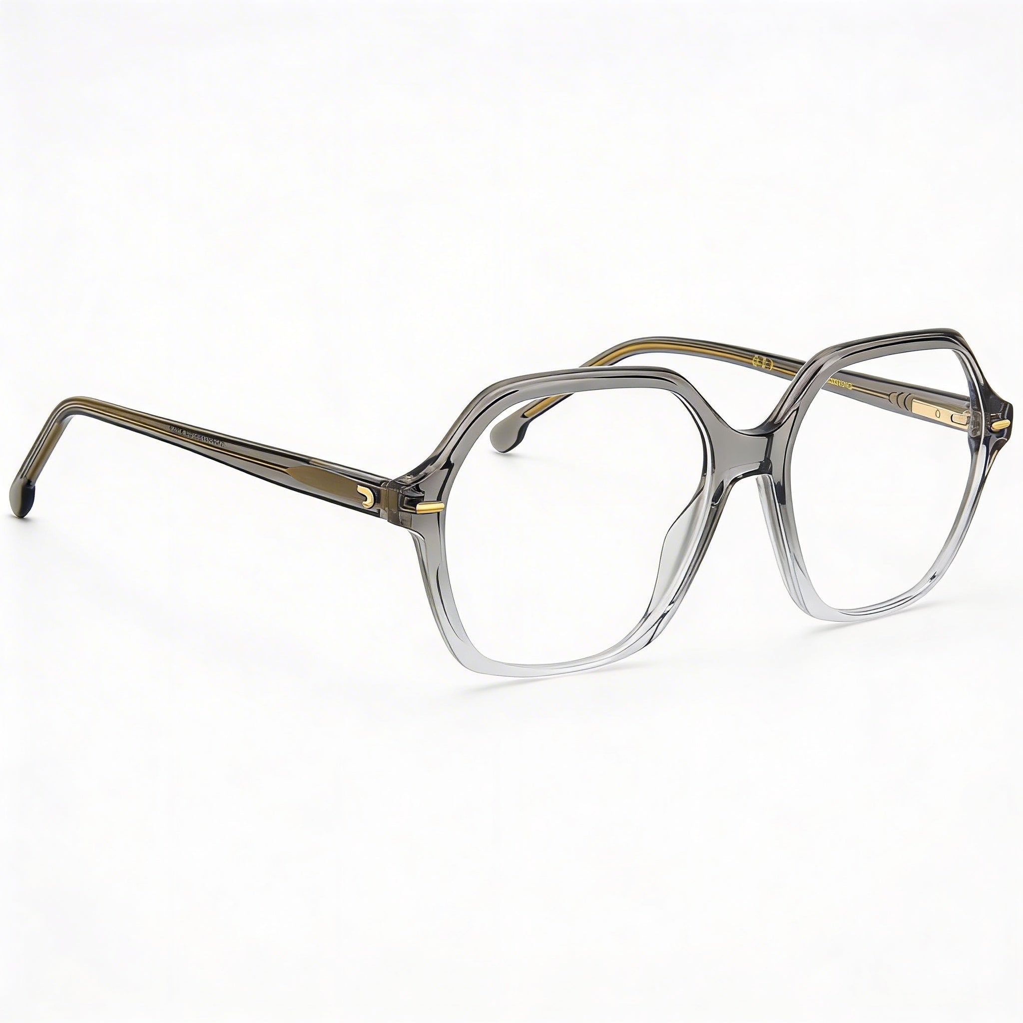 Carrera 3032 Gafas rectangulares grises para mujer, Acetato 54 mm, Photo 3