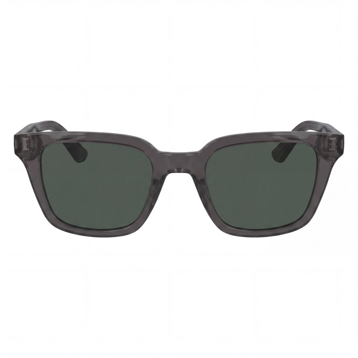 Calvin Klein Ck24506s Unisex Grey Plant-Based Resin Frame Solid Dark Green Tritan Renew UV Sunglasses 49mm, Photo 2