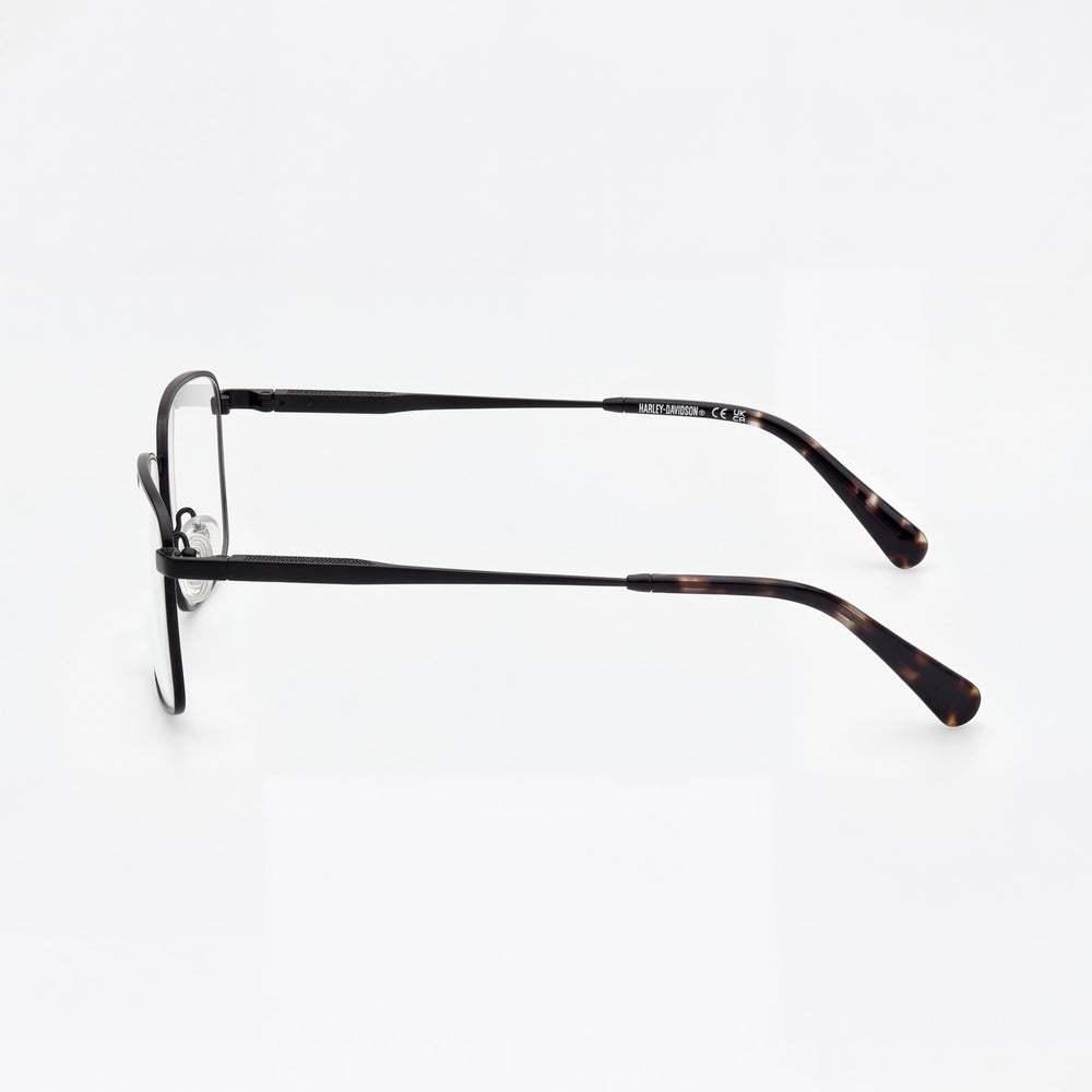 Gafas Harley-Davidson Hd50103 unisex de titanio negro mate Habana 55/16/145