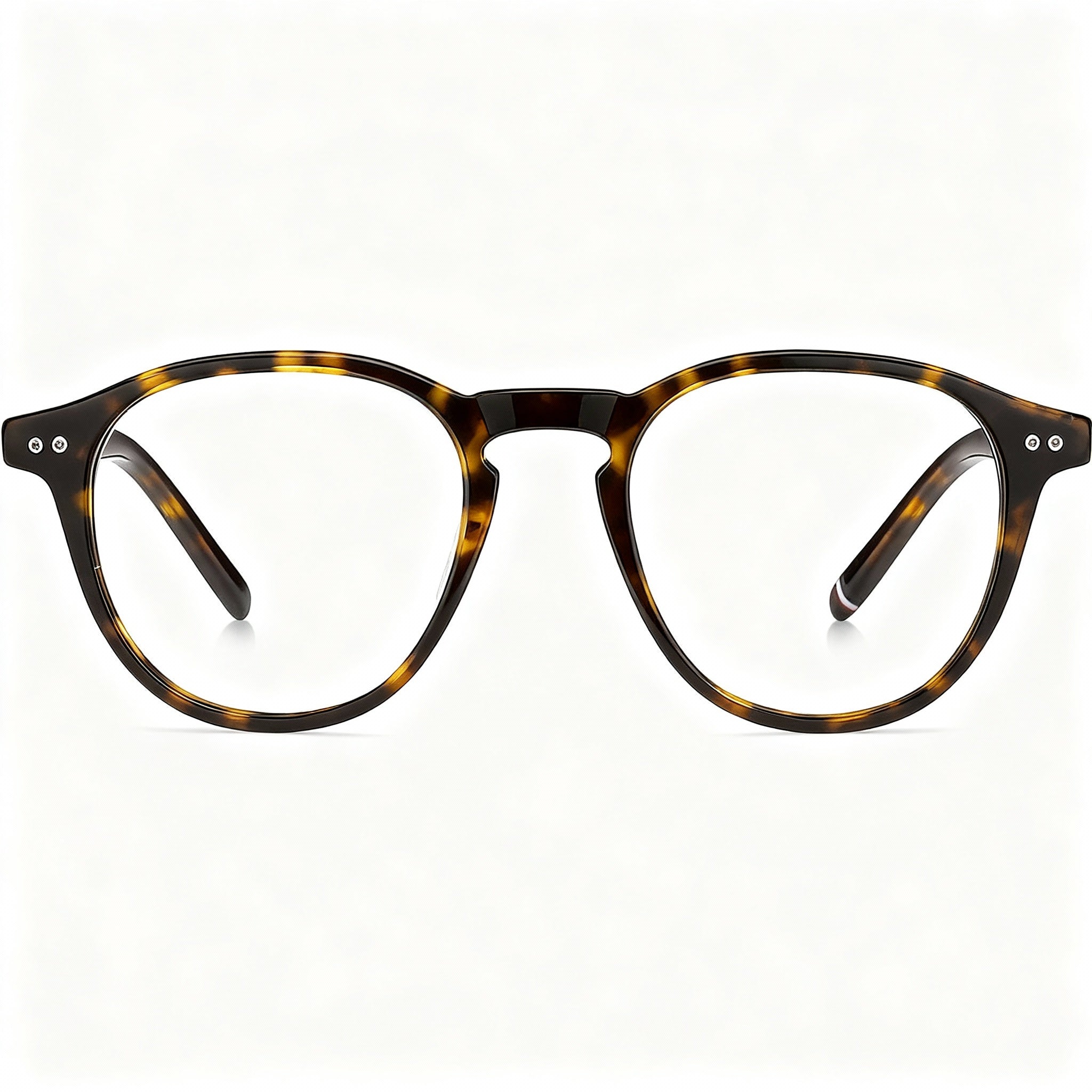Tommy Hilfiger TH 1893 Men's Full Rim Havana Acetate Eyeglasses with Polycarbonate Lenses 48-19-140, Photo 3