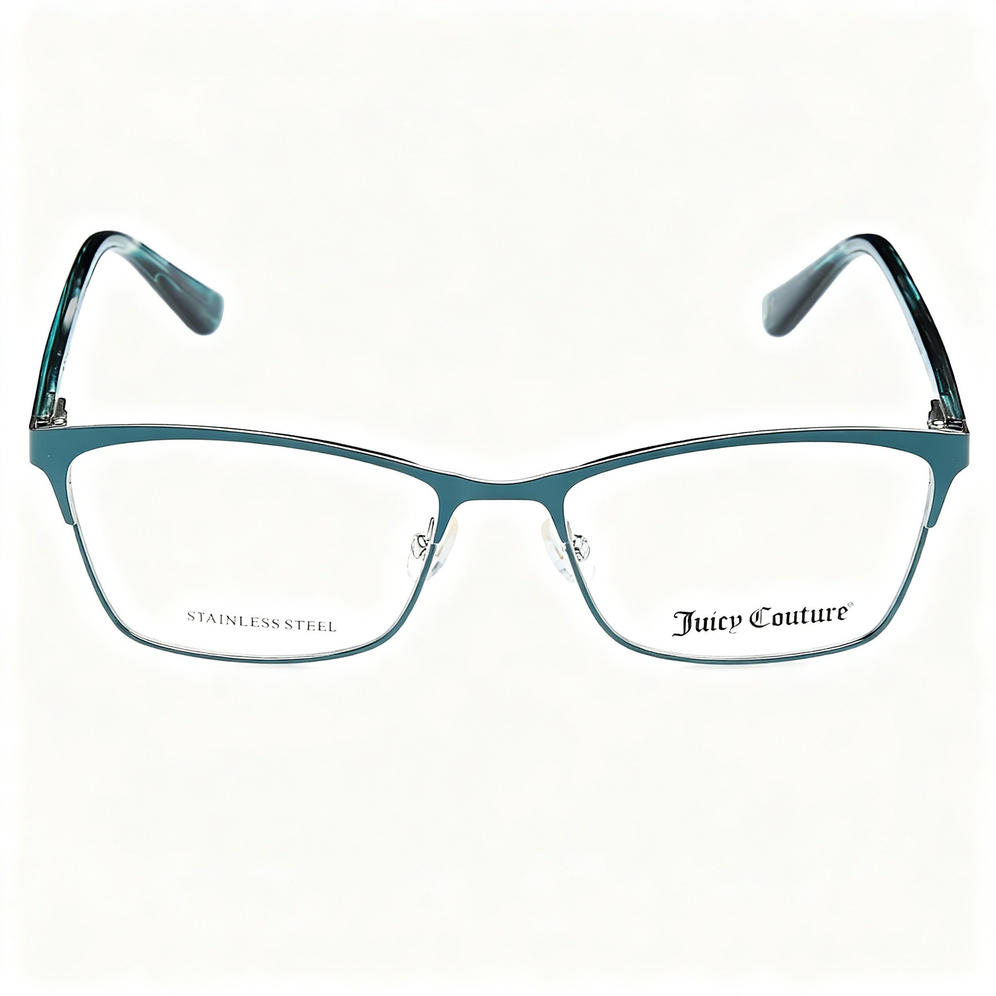 Juicy Couture Ju 232 Teal Alloy Steel Modern Unisex Optical Frames with Polycarbonate Lenses 52mm, Photo 3