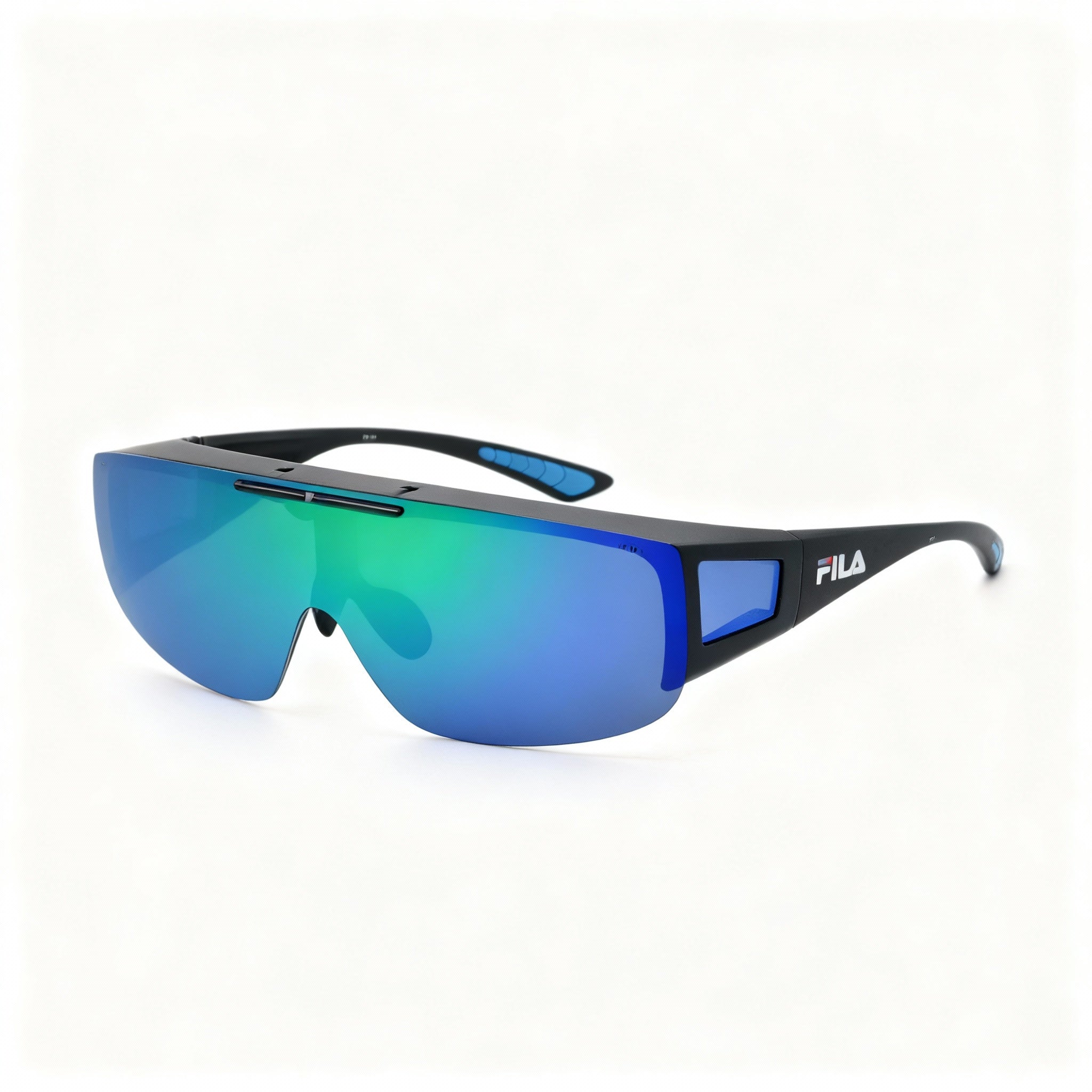 Fila Modern SFI126 Unisex Eyewear with Matt Grey Injected Frame & Polycarbonate Non-Polarized Lenses 1-1-135mm, Photo 3