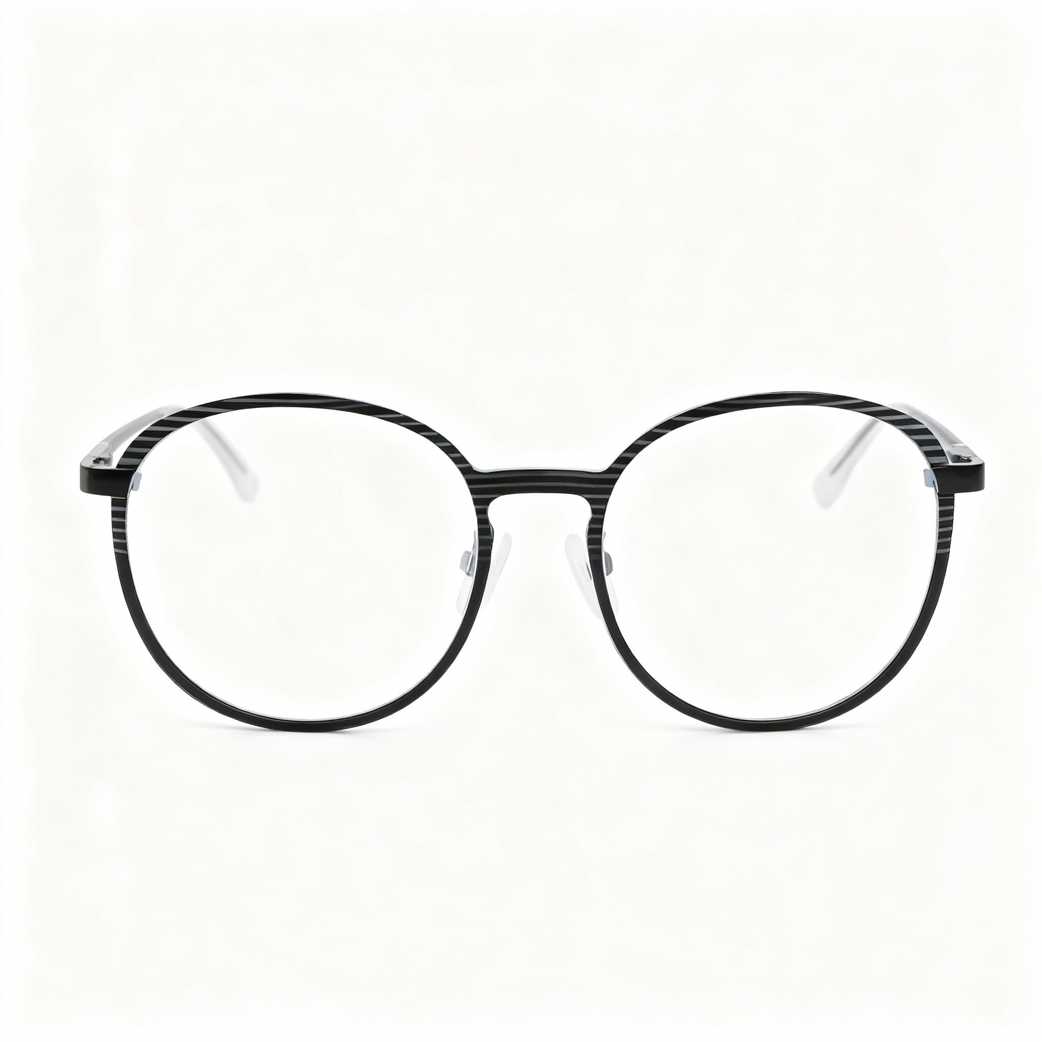 MCALLISTER Mc4532 Men's Black Metal Frame, Polarized Clear Polycarbonate Lenses 49-17-140, Photo 3