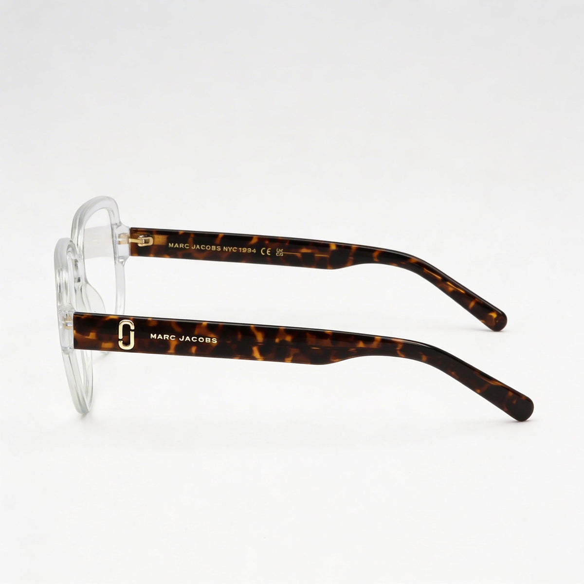 Marc Jacobs MARC 725 Crystal Havana Rectangle Eyeglasses for Women, Photo 3