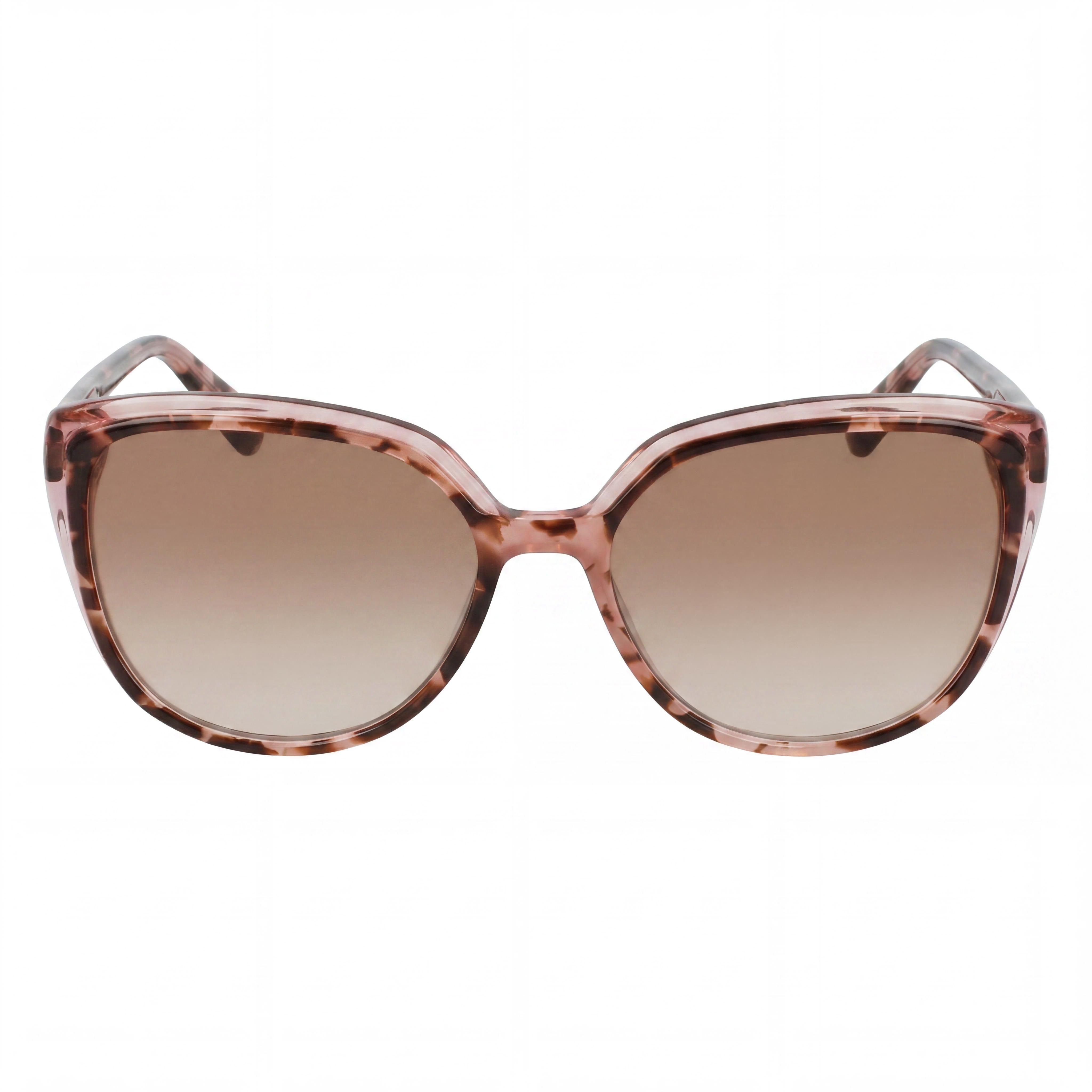 Anne Klein Ak7077 Women's Blush Tortoise Cat-Eye Sunglasses with UV Protection, Brown Gradient Lenses, 54mm, Photo 2