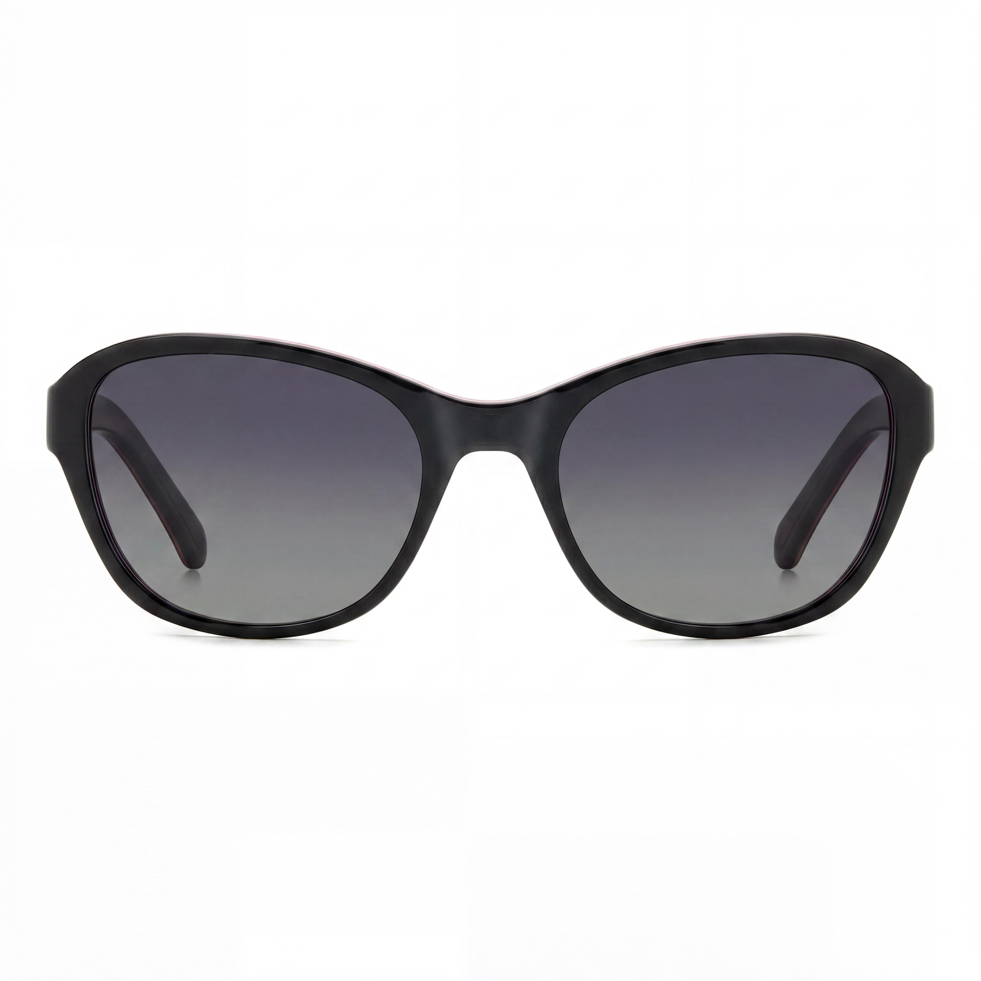 Kate spade new york Golda/G/S Women's Black Eco Acetate Grey Shaded Polarized Sunglasses 56-20-135, Photo 2