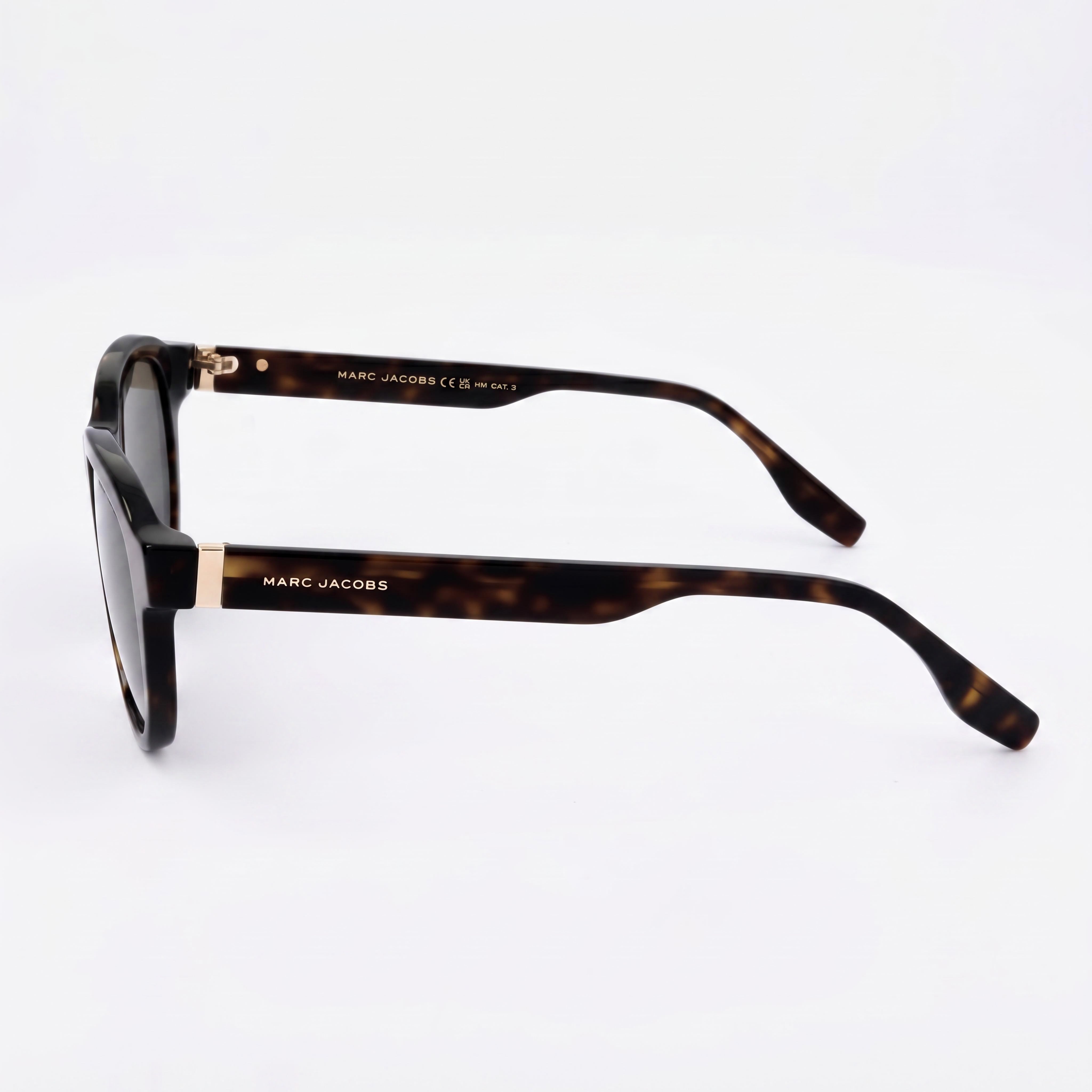 Marc Jacobs Modern Women's Acetate Havana UV Protection Sunglasses 52mm, Photo 3