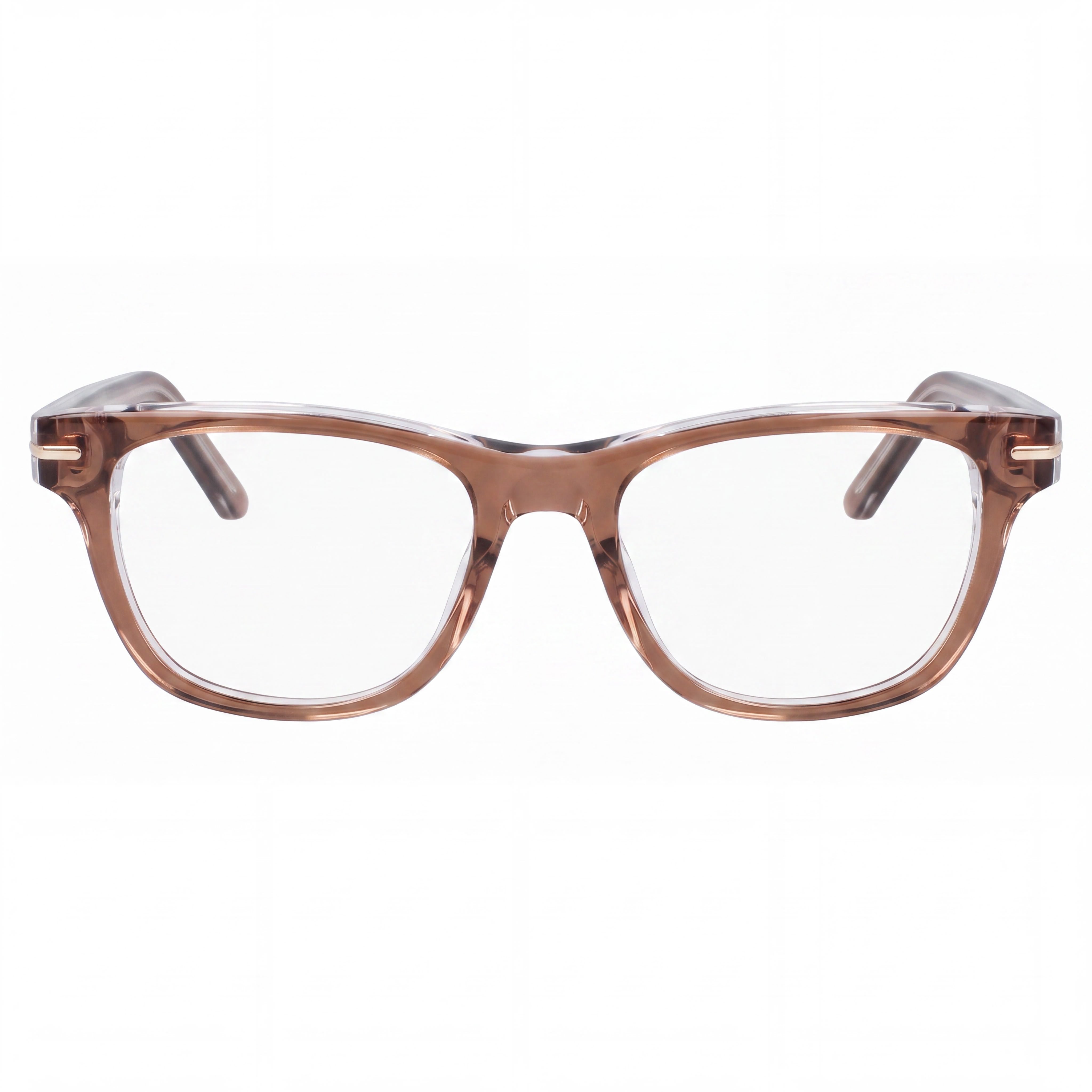 Nike 7176 Women's Acetate Optical Frame with Polycarbonate Lenses Mink Crystal Laminate 51-18-140, Photo 2