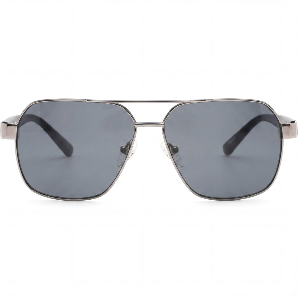 Gafas de sol rectangulares Kenneth Cole para hombre en tono bronce (KC2843 08A)