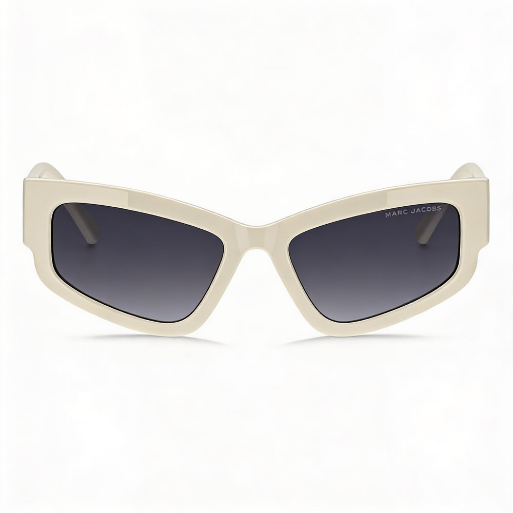 Marc Jacobs Casual Men's Beige Black Polyamide Non-Polarized Polycarbonate Dark Grey Shaded Sunglasses 55-19-145mm