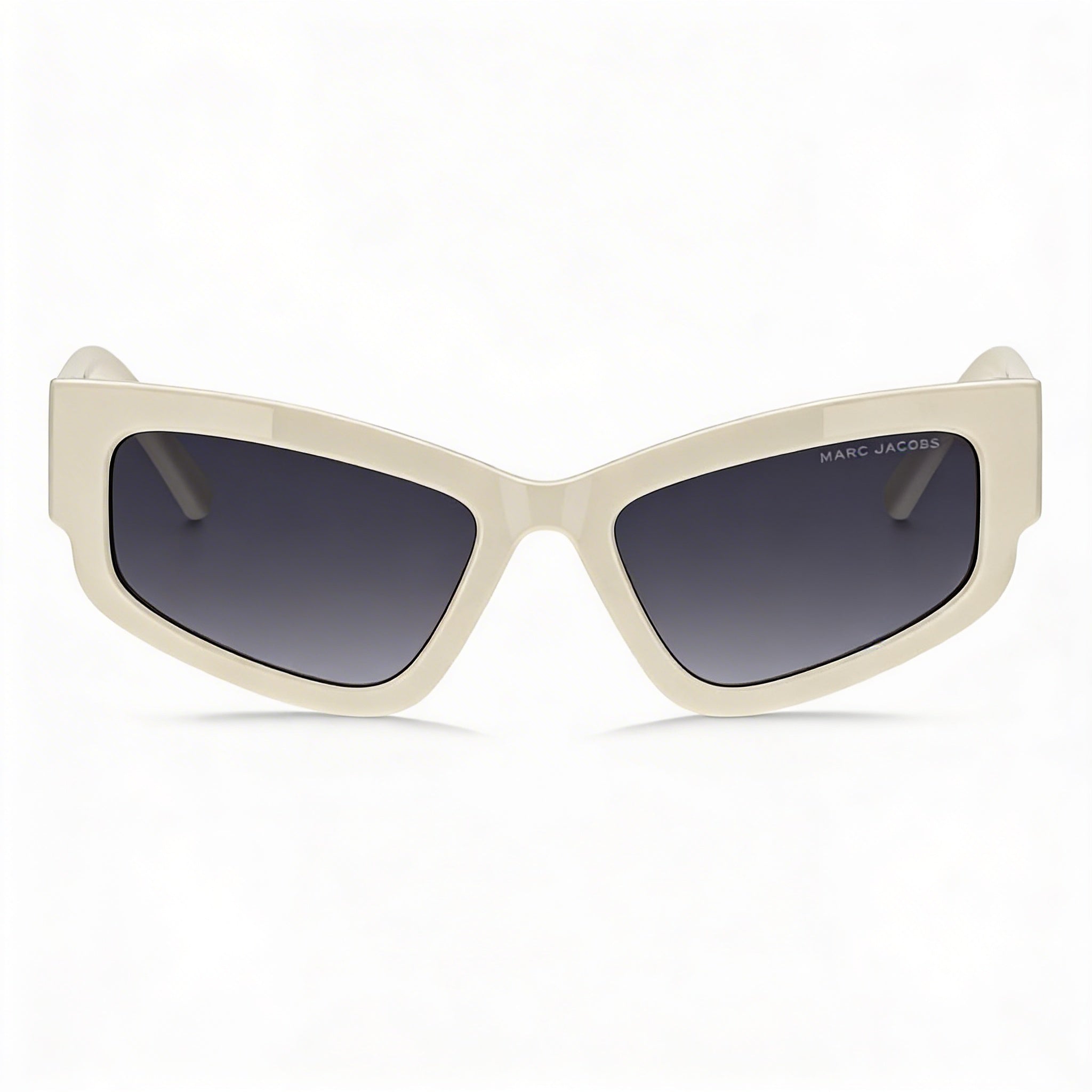 Marc Jacobs Casual Men's Beige Black Polyamide Non-Polarized Polycarbonate Dark Grey Shaded Sunglasses 55-19-145mm, Photo 2