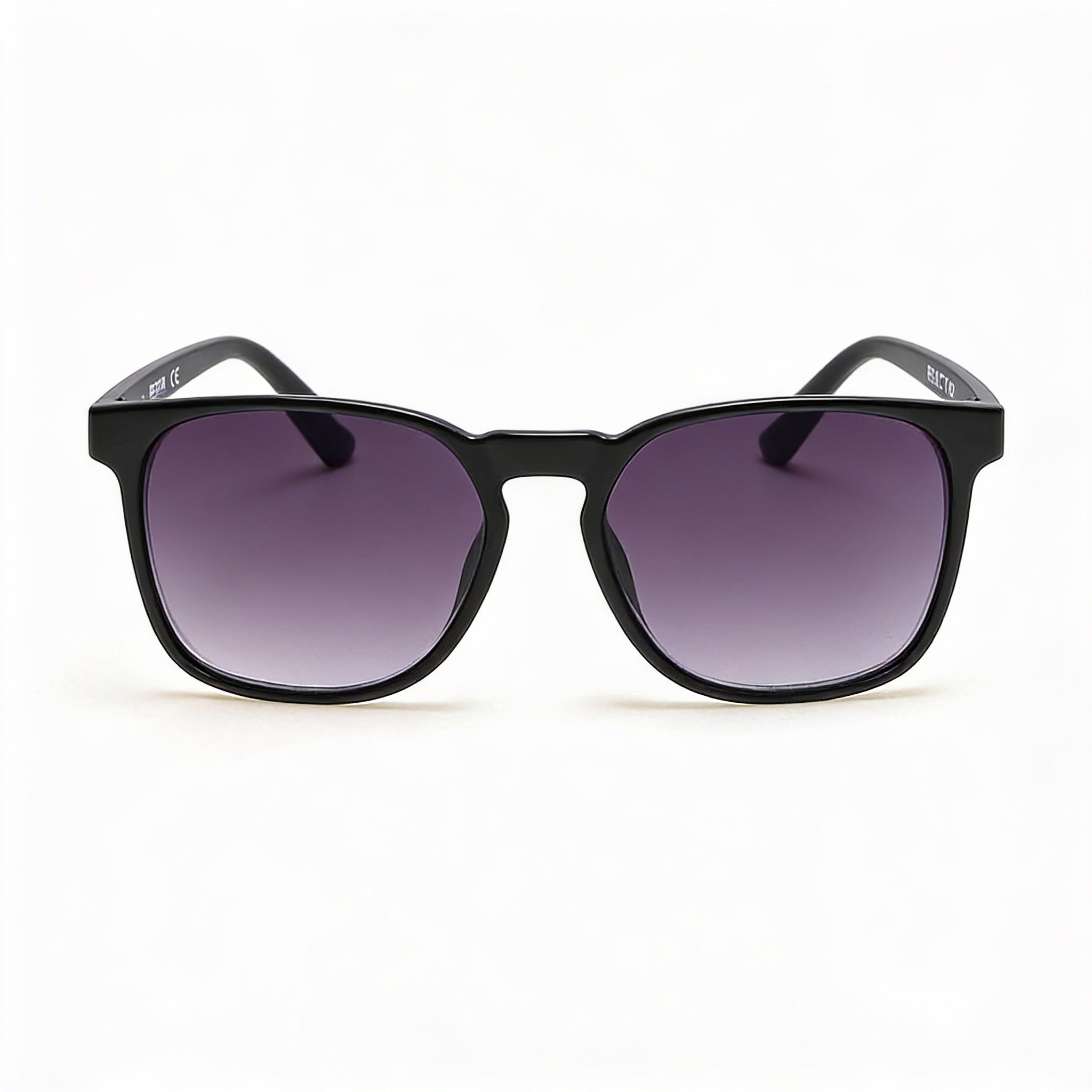 Kenneth Cole Men's Athletic Black Plastic Frame Non-Polarized Sunglasses with Smoke Lenses 53mm, Photo 2