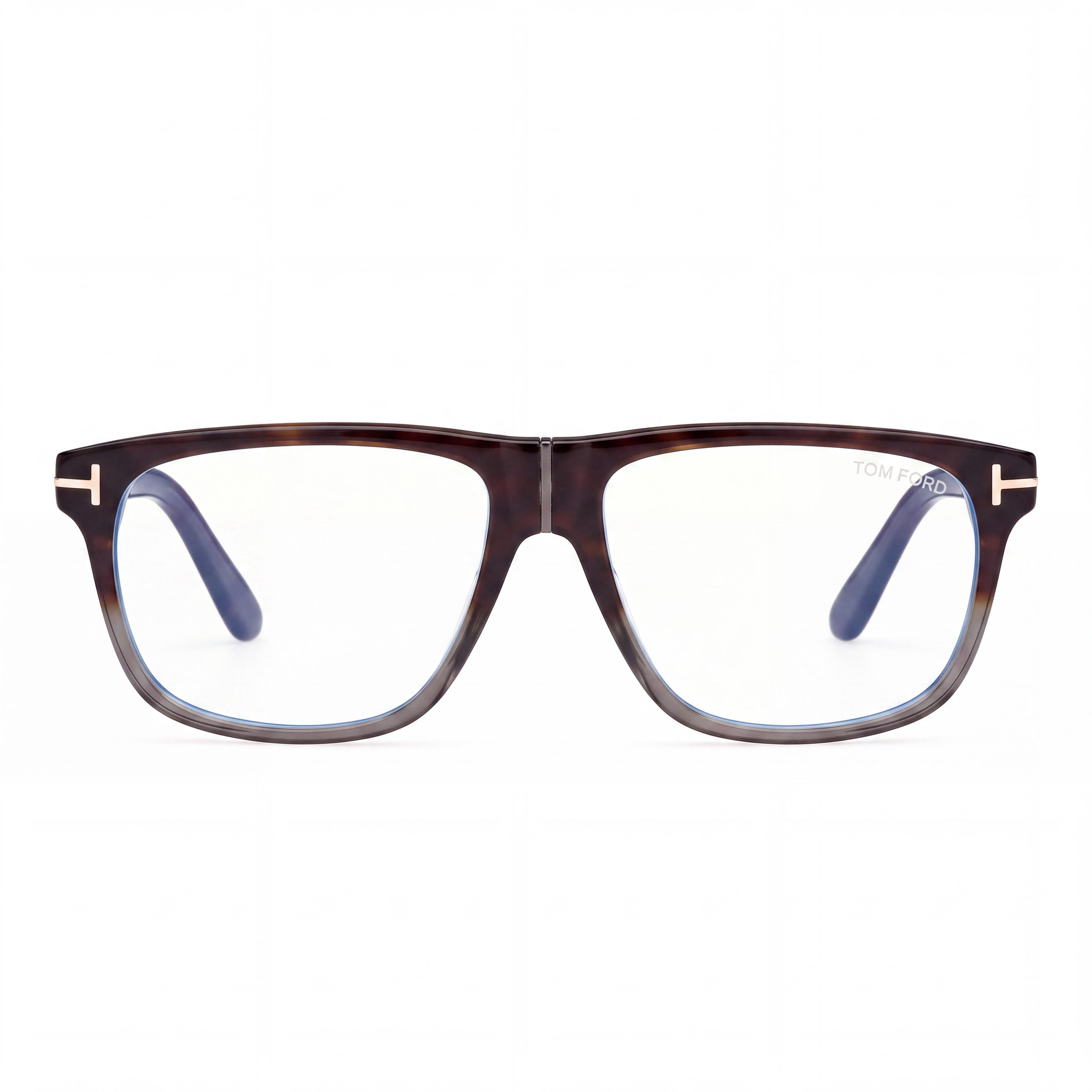 Marcolin FT5978-B Classic Unisex Non-Polarized Sunglasses with Blue Filter Plastic Dark Havana Frame 56mm, Photo 2