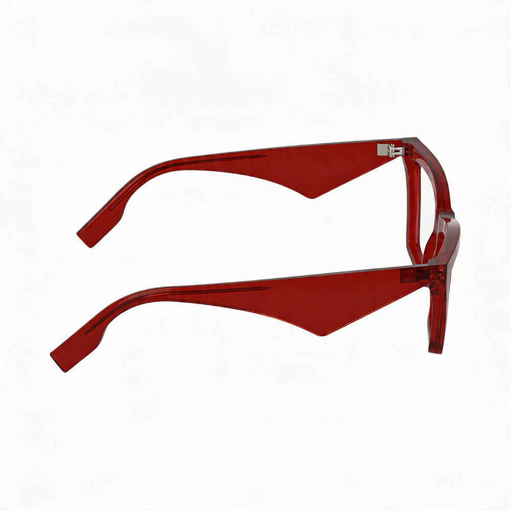 KARL LAGERFELD Kl6195 Women's Red Acetate Optical Eyeglasses 54mm