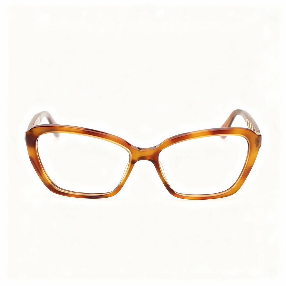 Gafas GUESS GU50115 para mujer, montura Havana rubia, lentes de composite multicolor, talla 2-14-140