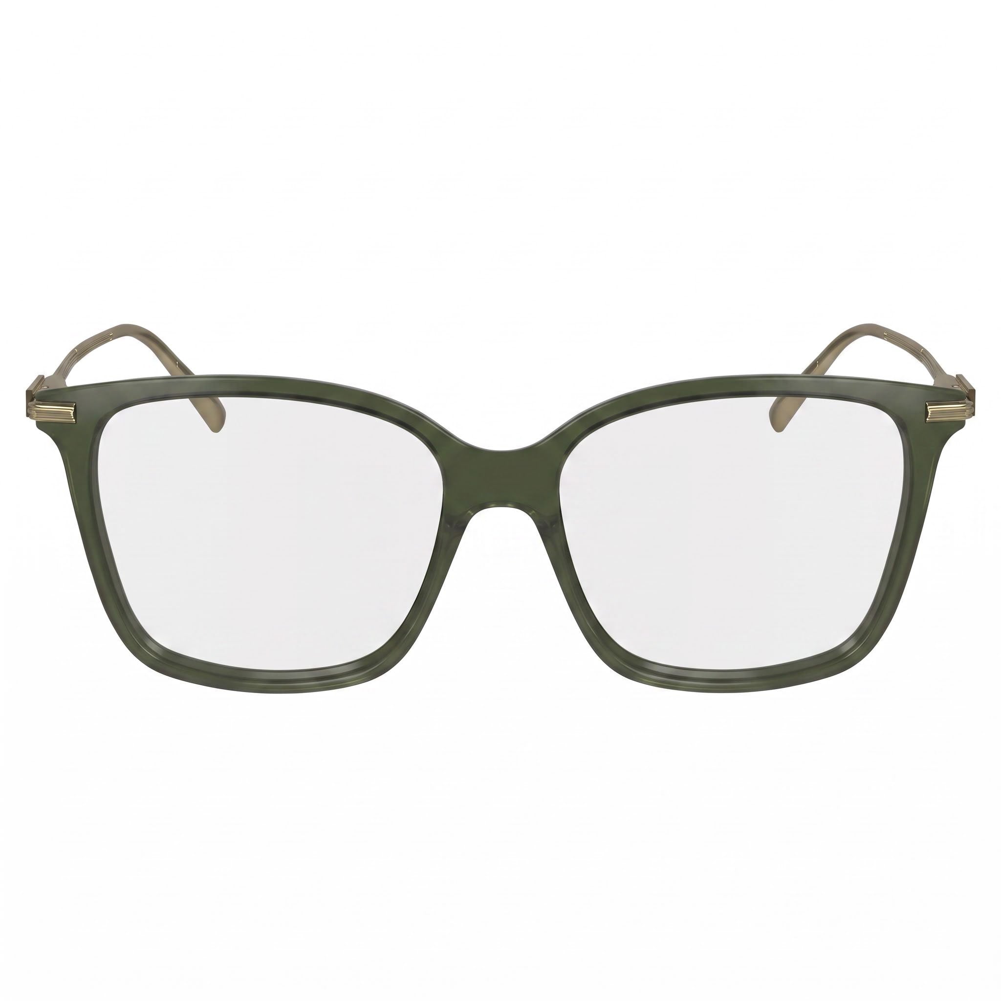 Salvatore Ferragamo Sf2992 Men's Acetate Eyeglass Frame Transparent Khaki 53mm, Photo 2