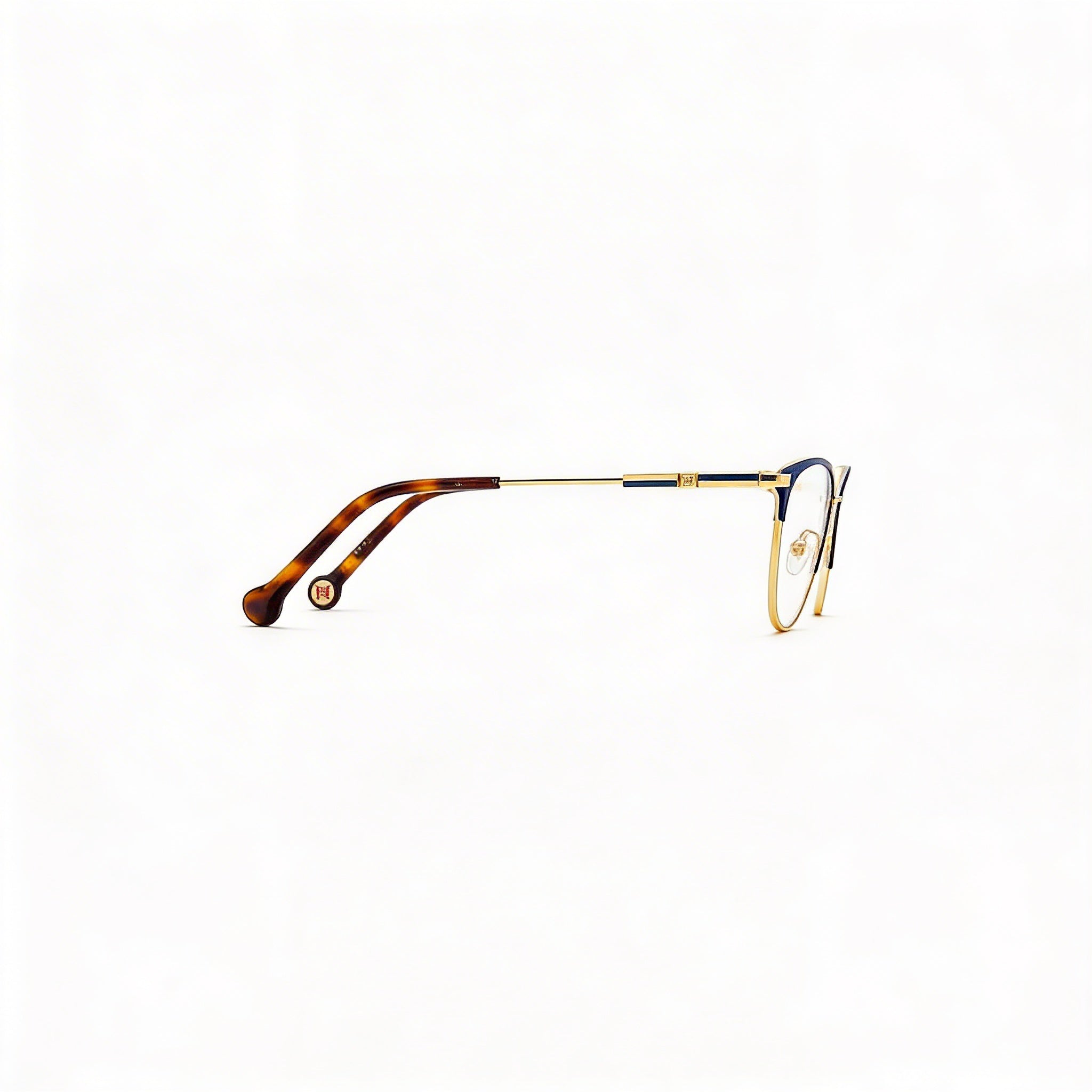 Carolina Herrera Her 0161 Modern Women's Alloy Steel Frame Gold Blue Non-polarised Sunglasses 56mm, Photo 3